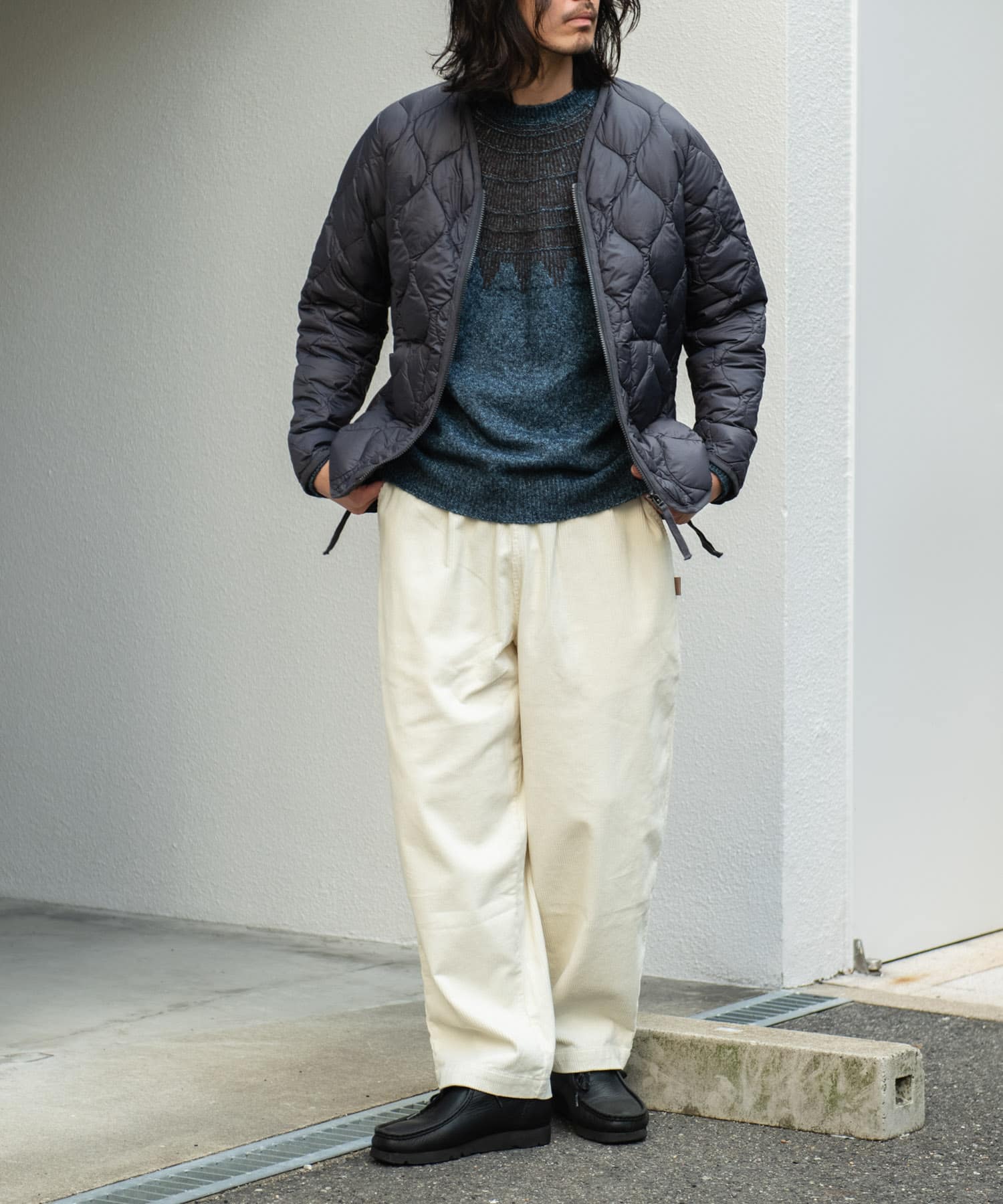 身長：180cm 体重：60kg サイズ：L