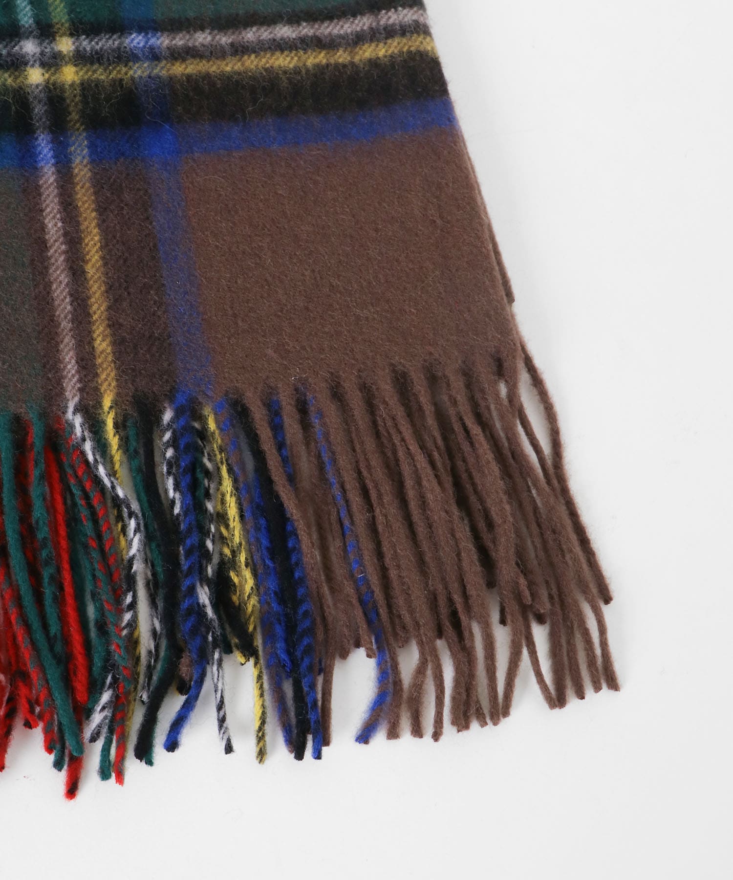 TWEED MILL　70-190 Lambswool Knee Rug BR STEWART One