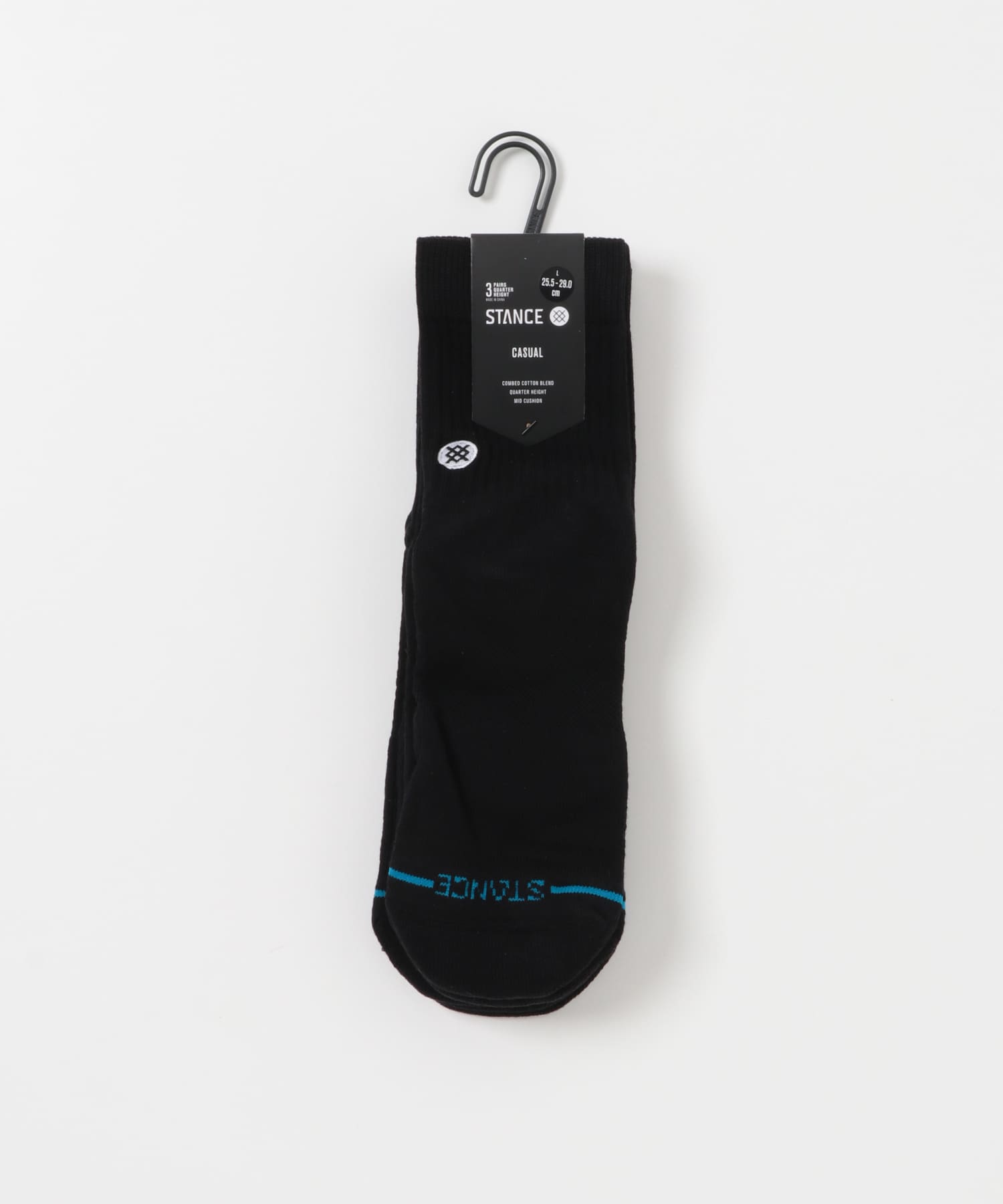 STANCE SOCKS　ICON QUARTER 3 PACK