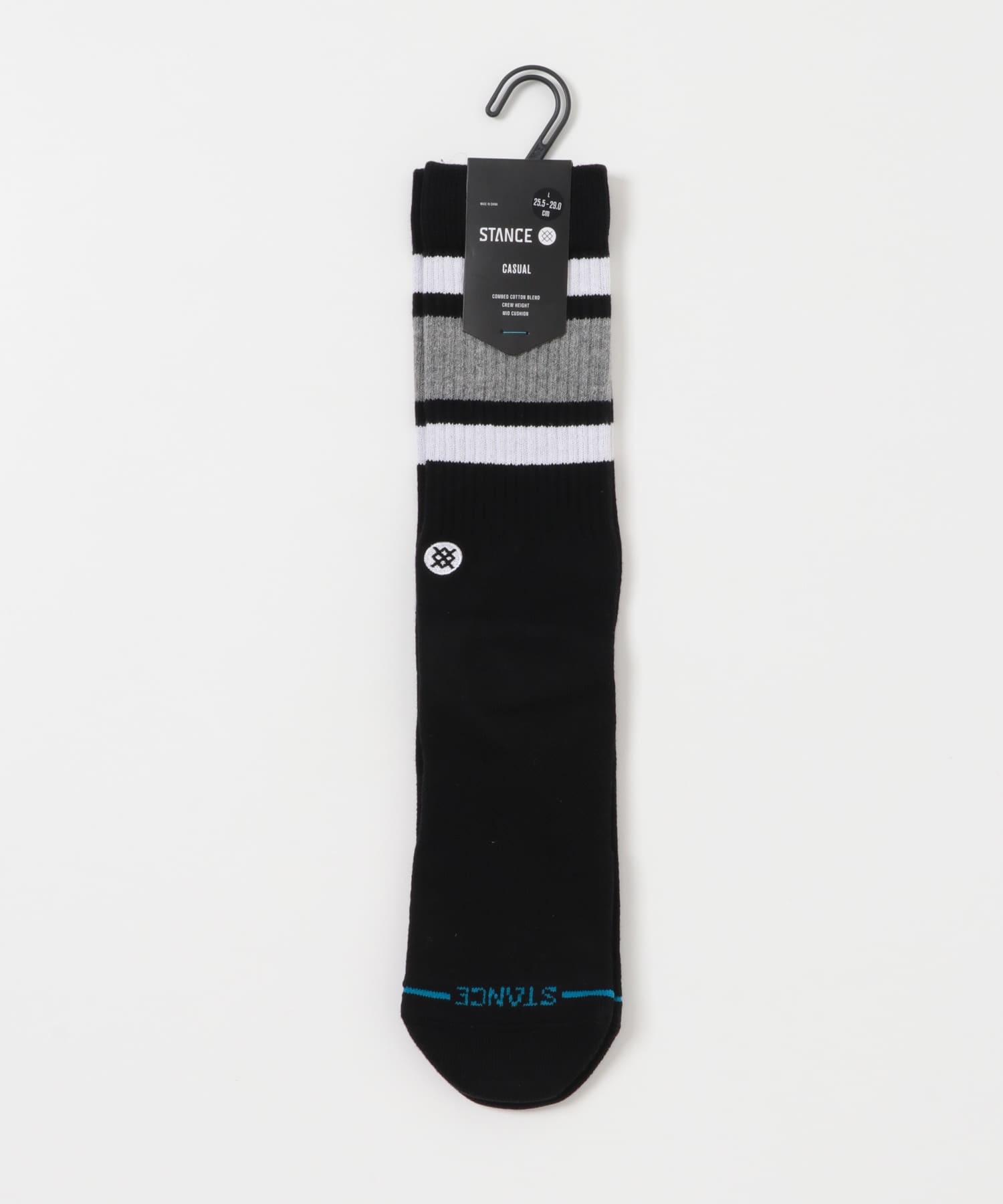 STANCE SOCKS　BOYD ST BLACK L