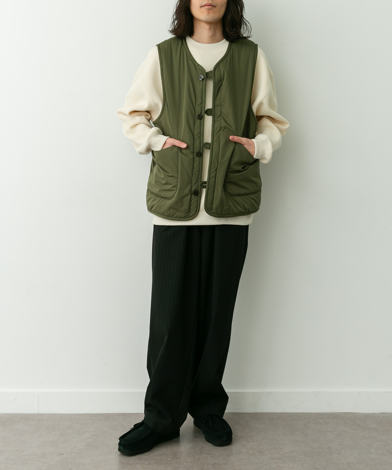 身長：173cm サイズ：L