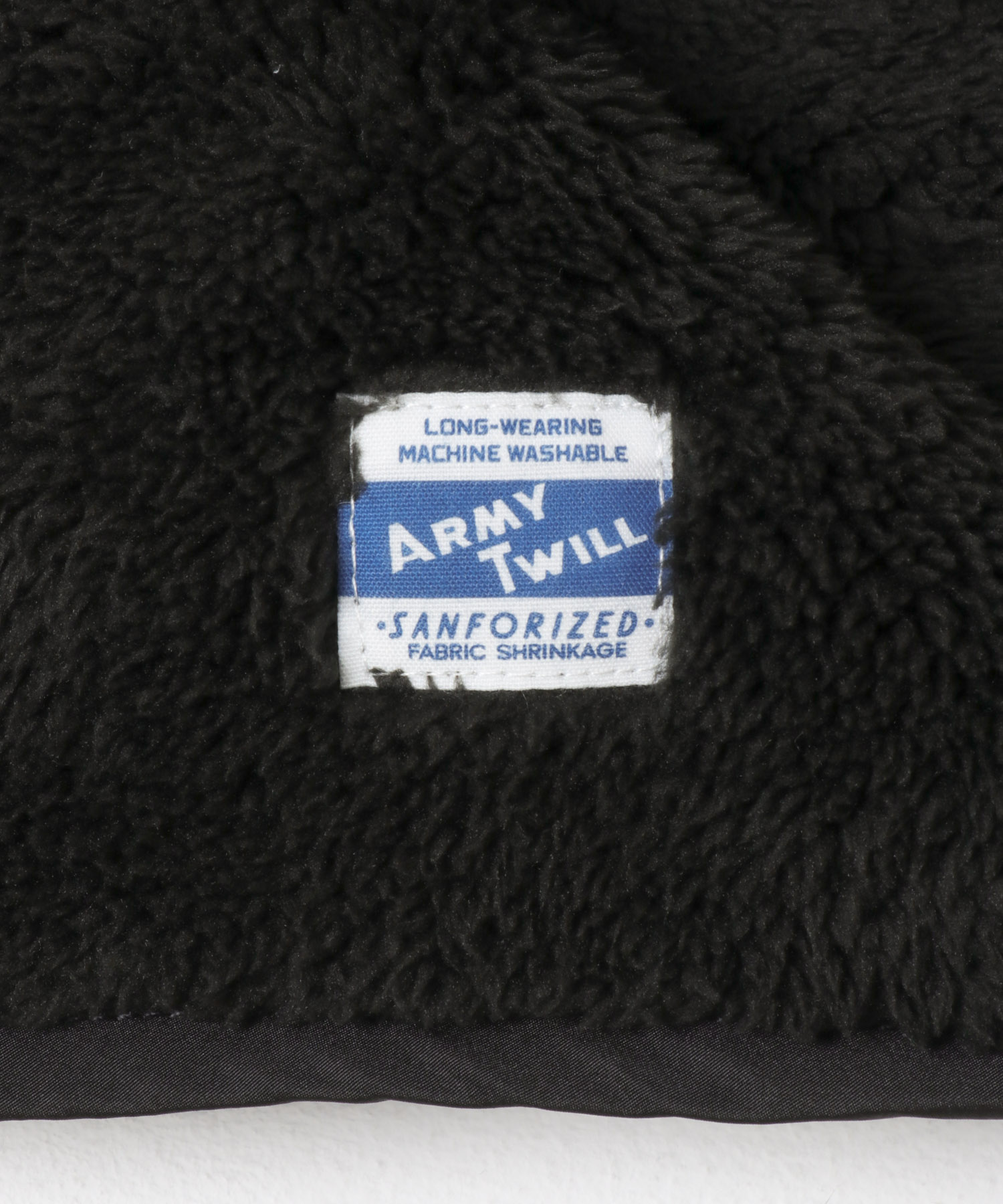ARMY TWILL　Weather Reversible Vest BLACK M