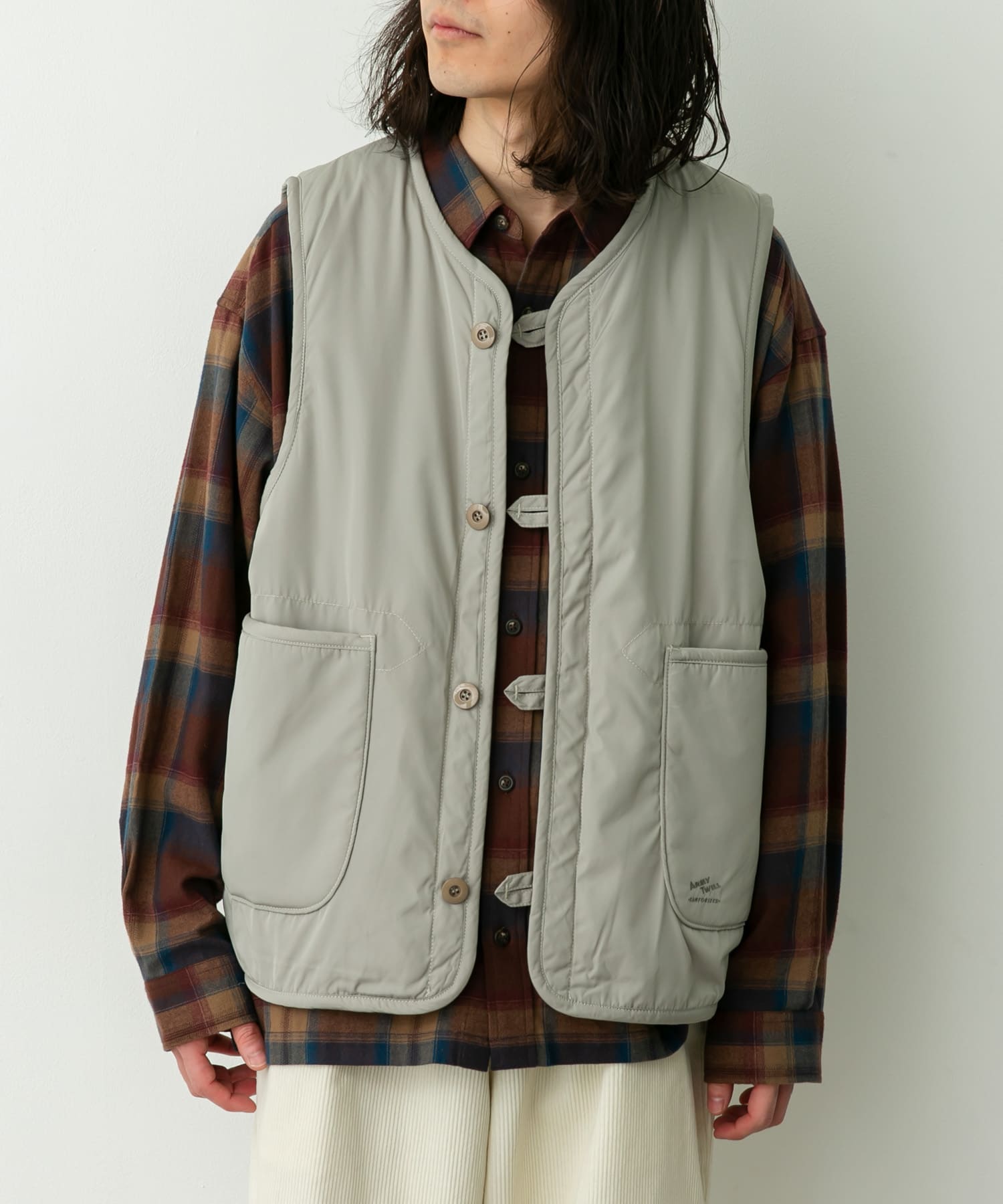 ARMY TWILL　Weather Reversible Vest