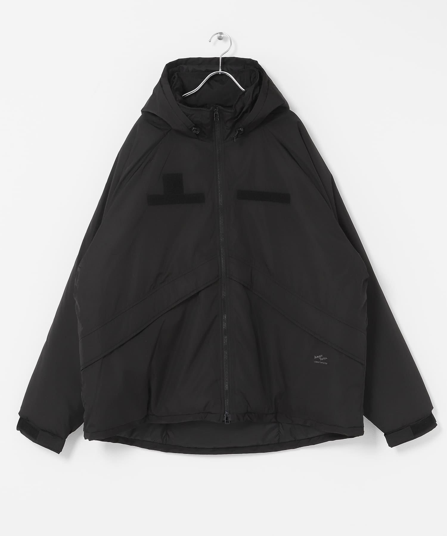 ARMY TWILL　Pe Weather Padding Jacket BLACK M