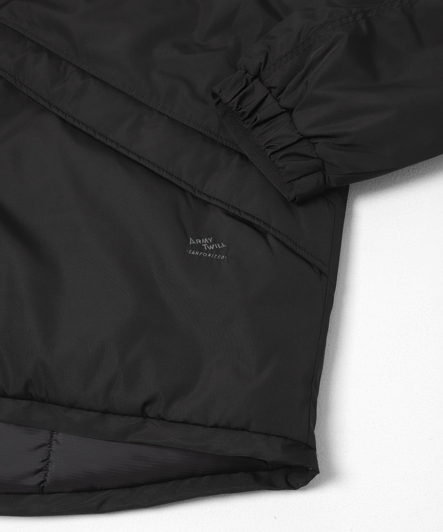 ARMY TWILL　Pe Weather Padding Jacket BLACK M