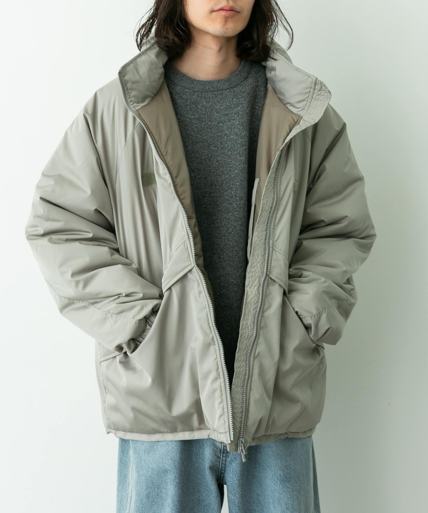 ARMY TWILL　Pe Weather Padding Jacket