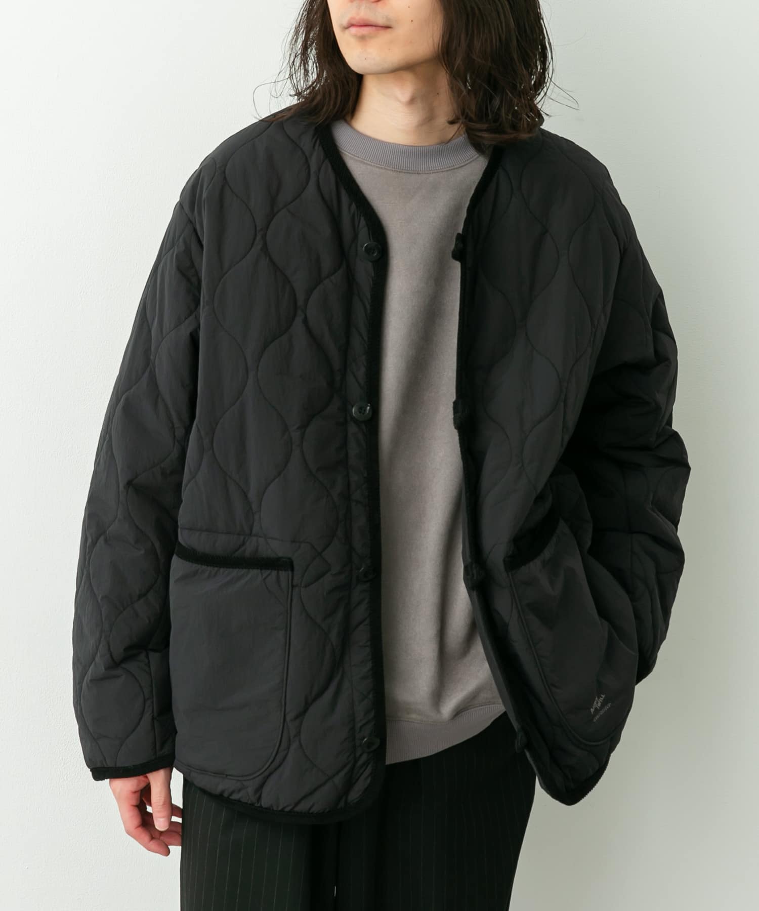 ARMY TWILL　QuiltingReversible Jacket
