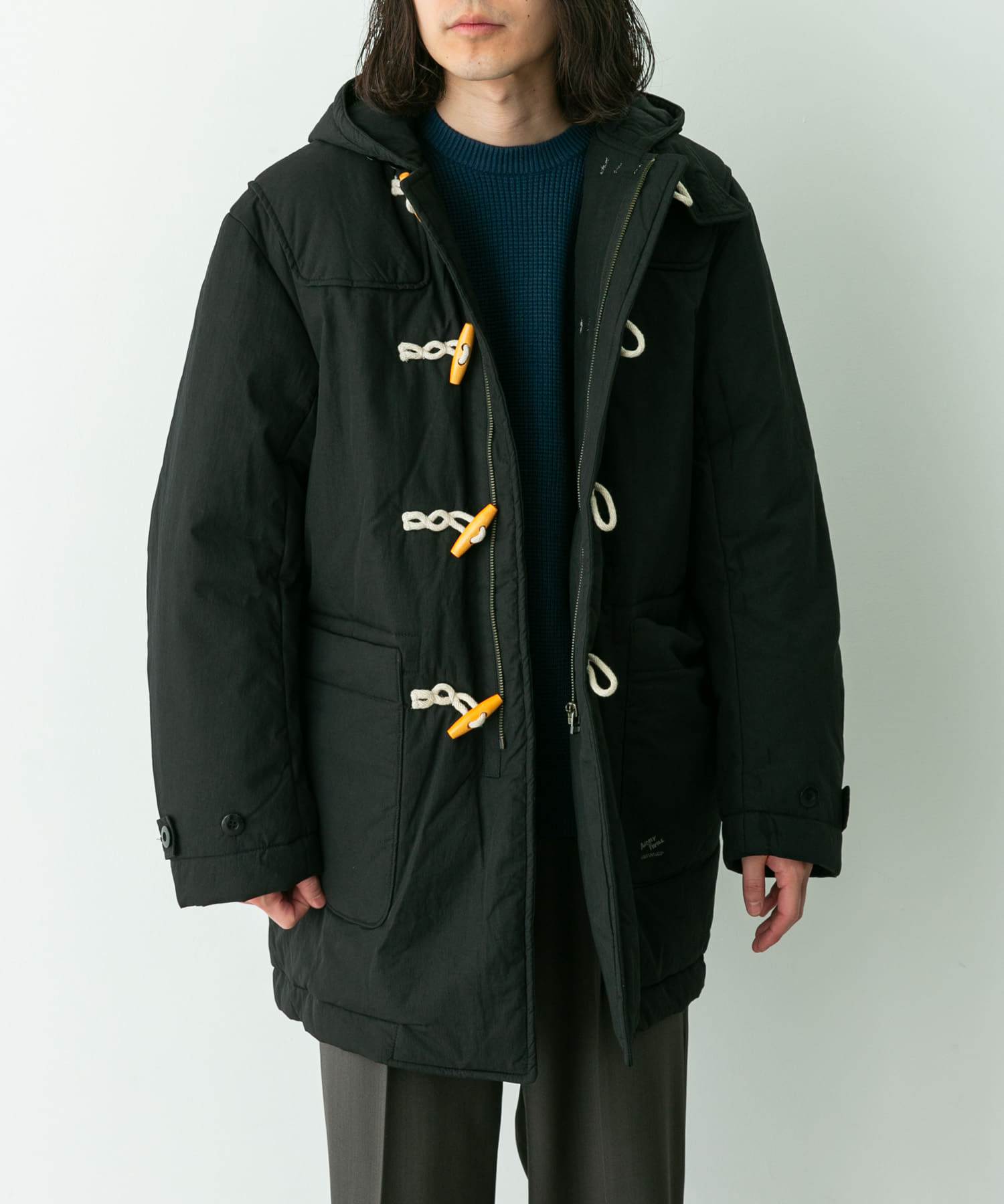 ARMY TWILL　Cotton Nylon Duffel Coat