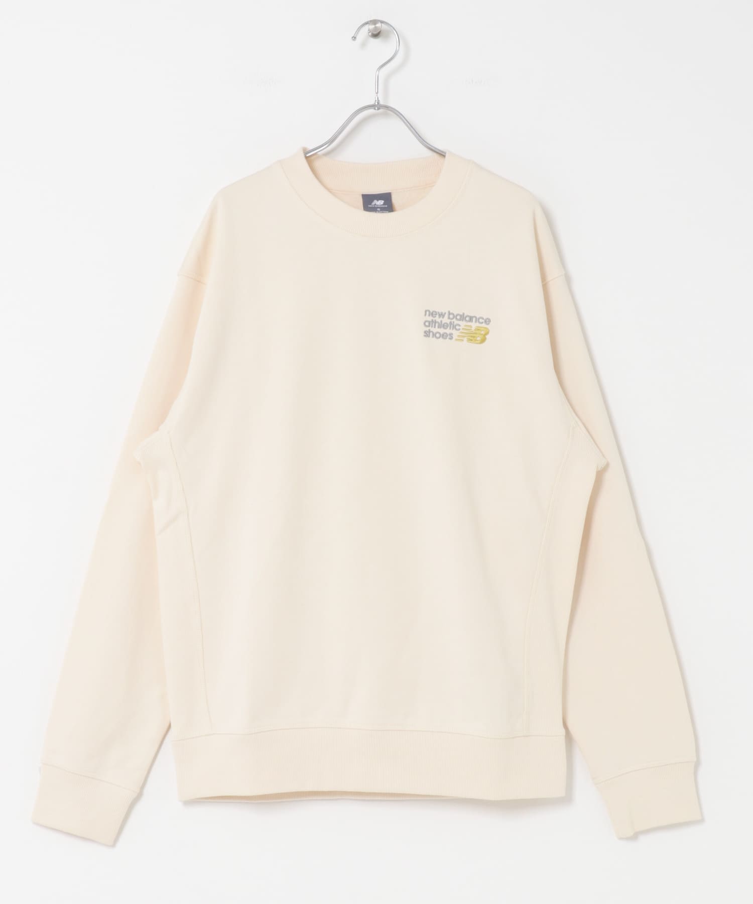 NEW BALANCE　プレミアムロゴスウェットクルー パーマフロスト M