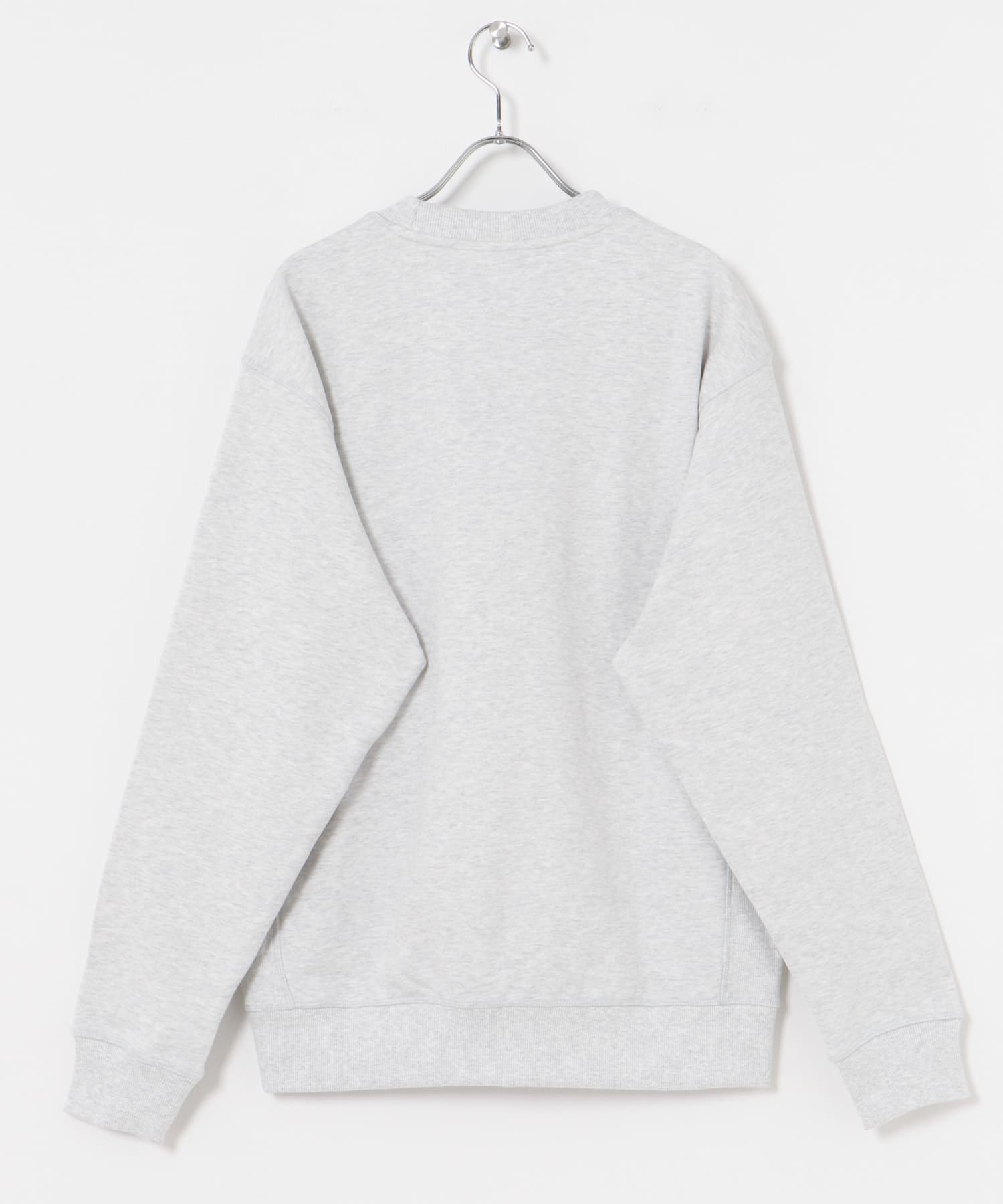 NEW BALANCE　プレミアムロゴスウェットクルー アッシュヘザー M