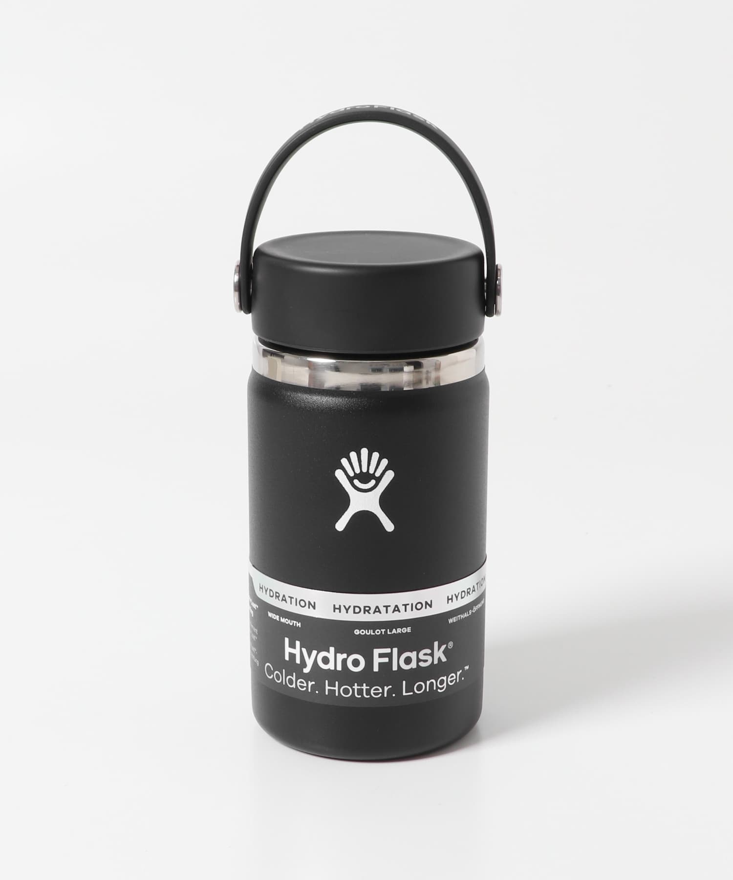 Hydro Flask　12oz WIDE MOUTH Black one