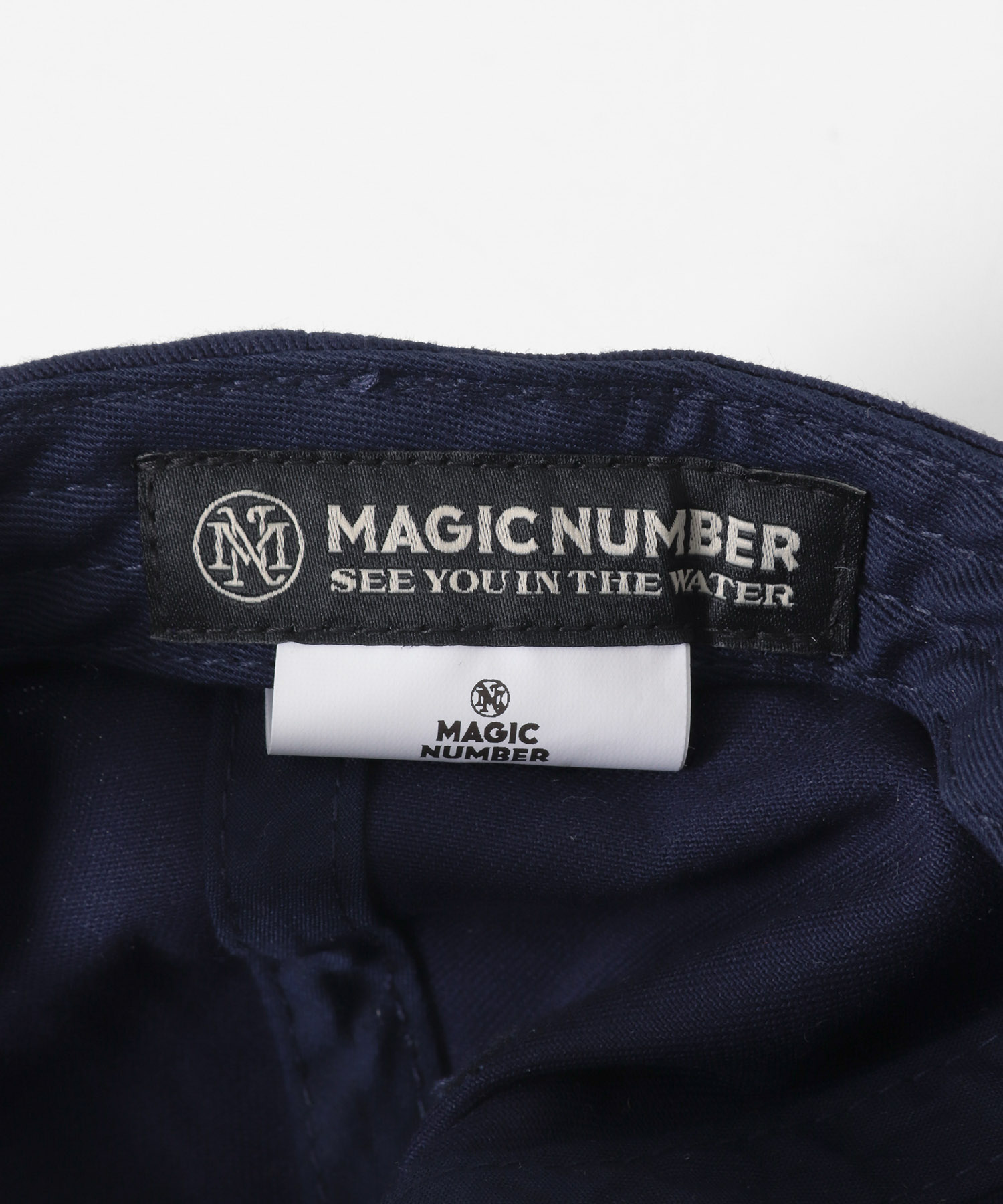 MAGIC NUMBER　BONES EMBLEM LOW CAP NAVY Free