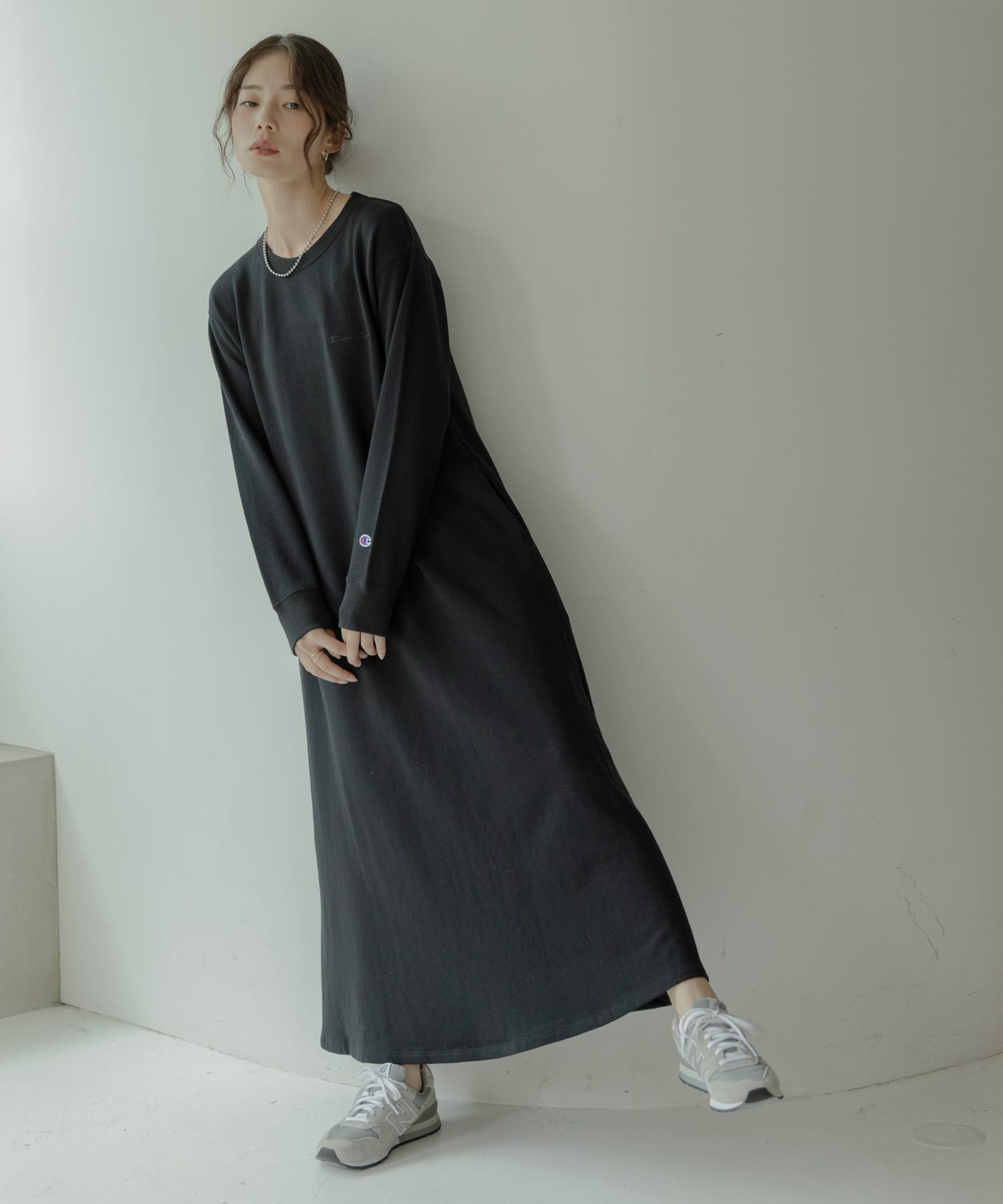 『別注』Champion×Sonny Label　裏毛スウェットテントワンピース