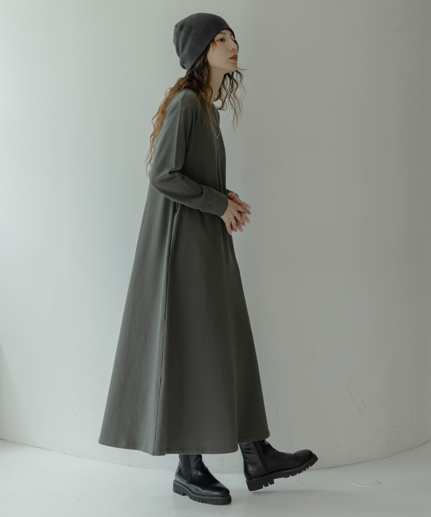 『別注』Champion×Sonny Label　裏毛スウェットテントワンピース