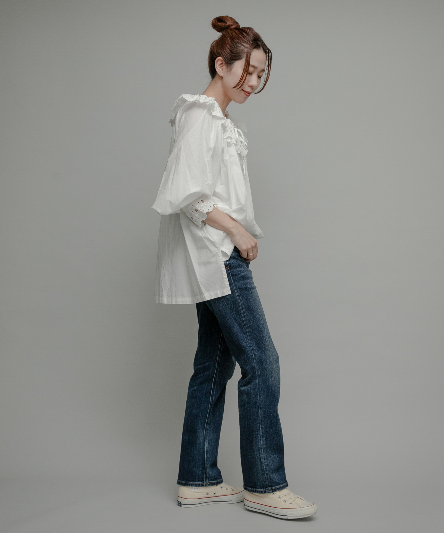 身長：167cm サイズ：25