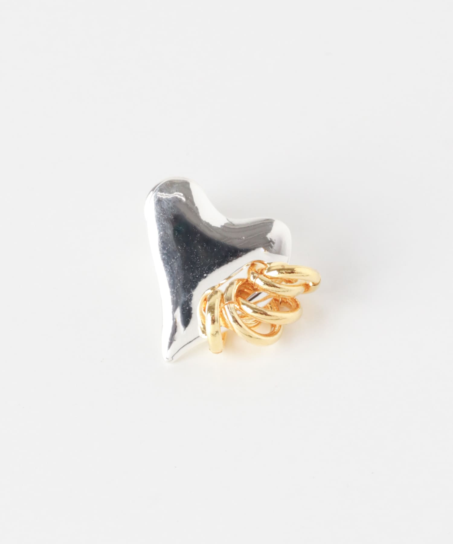 LAPUIS　Coil Heart　ピアス マルチ One