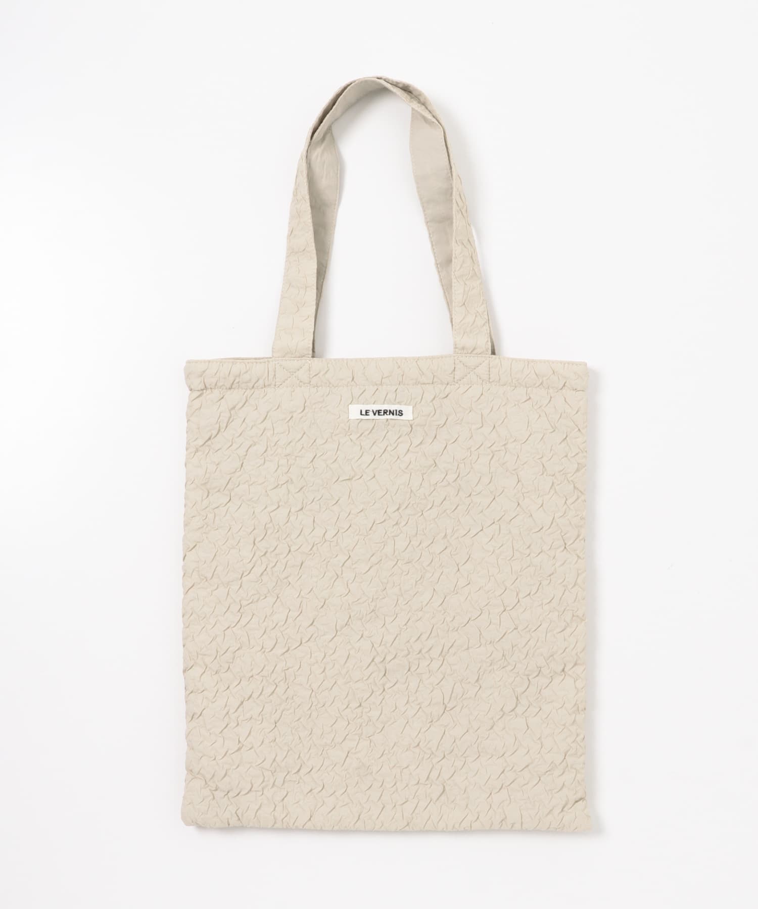 LE VERNIS　Sub tote bag ライトベージュ one