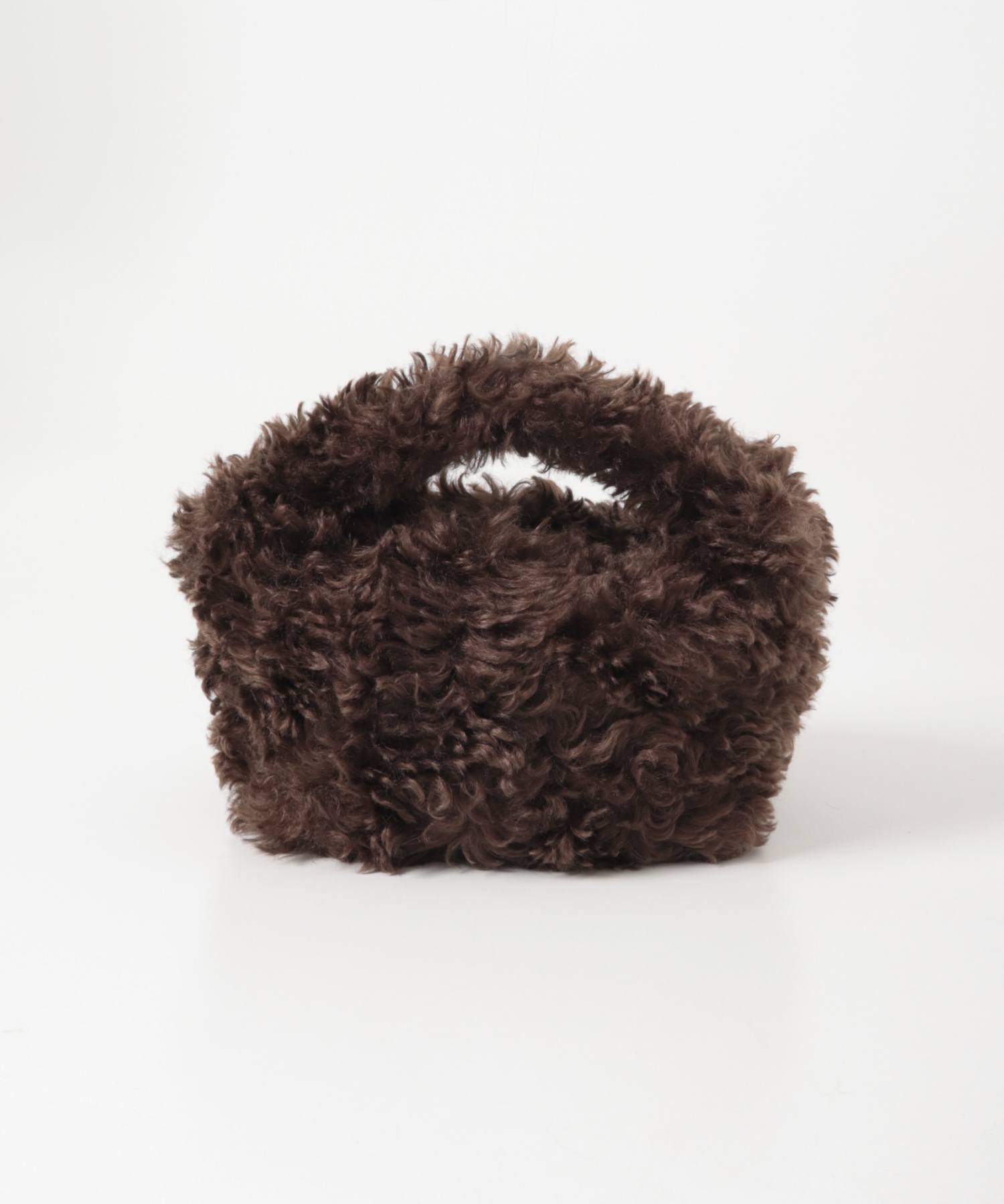 LE VERNIS　Fake fur micro bag