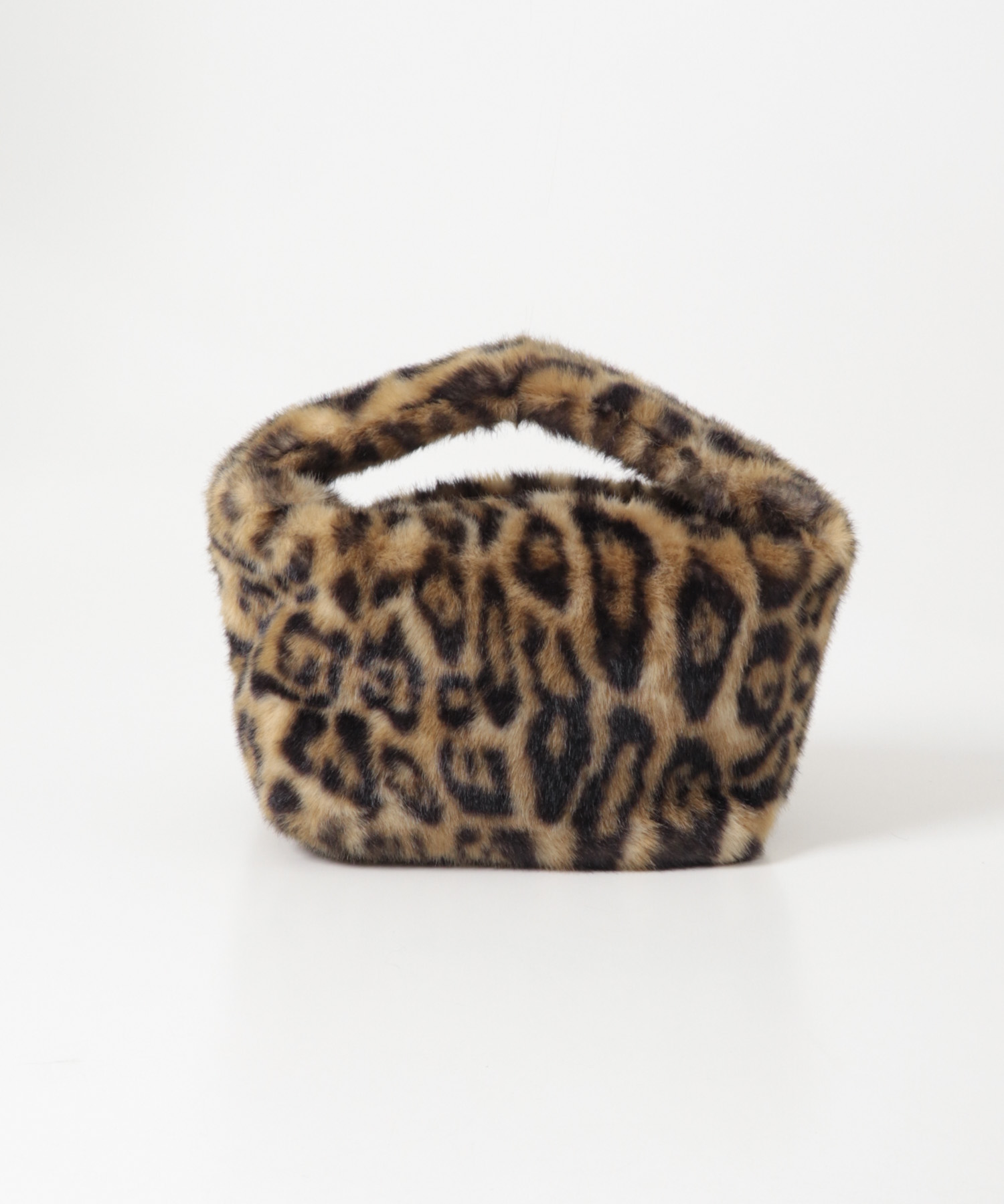 LE VERNIS　Fake fur micro bag