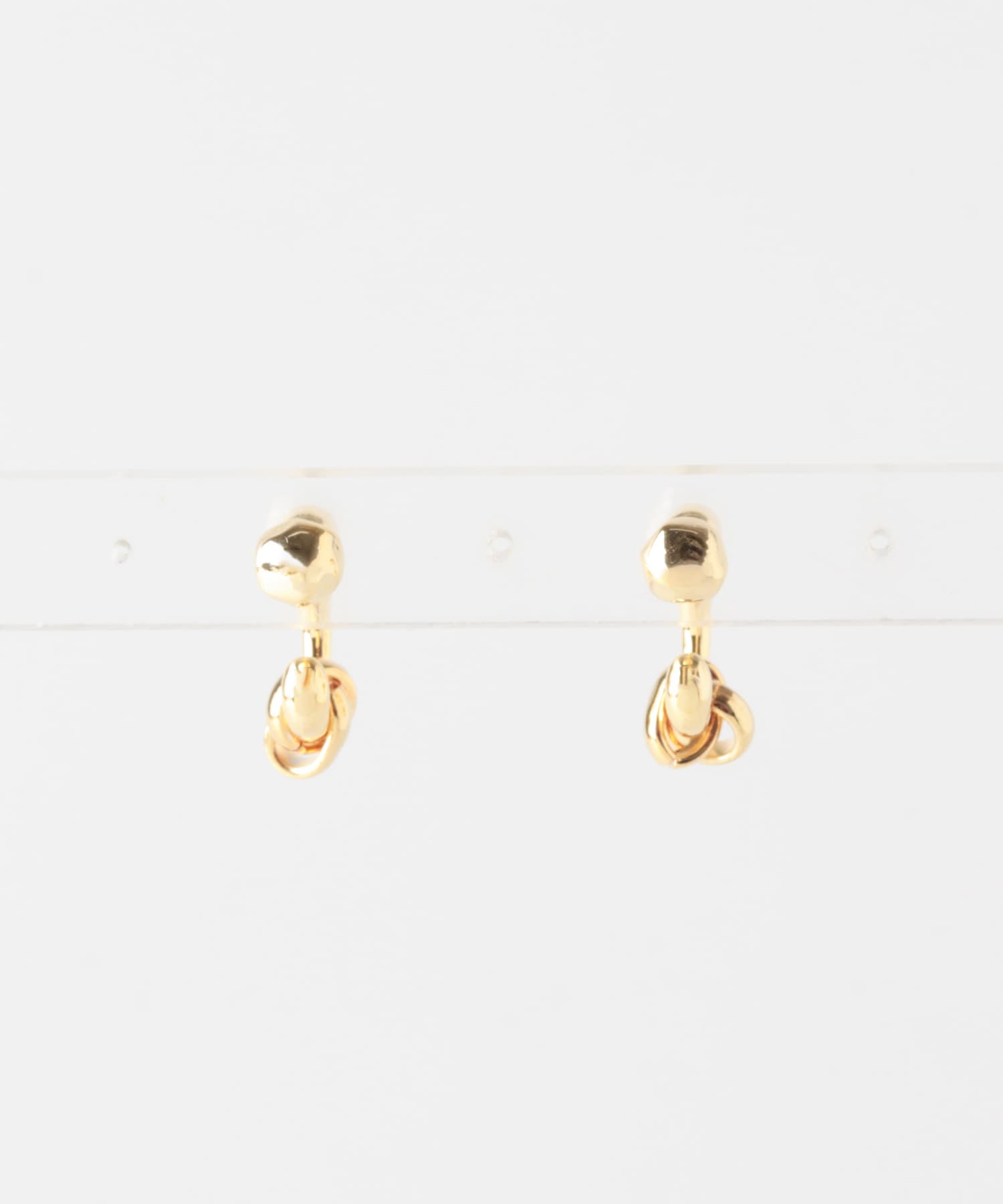 LAPUIS　Drop Flow Coil　ピアス