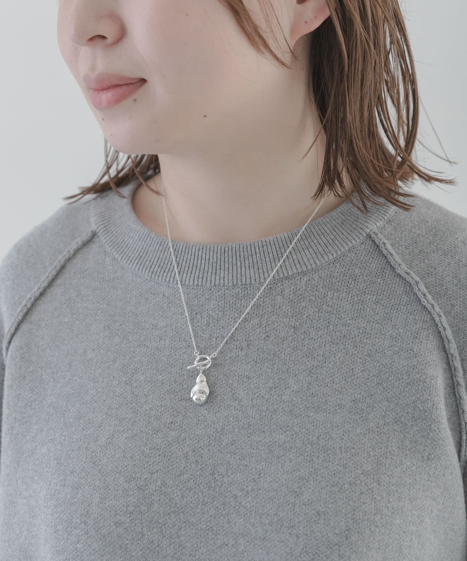 LAPUIS　Oyster 2way ネックレス