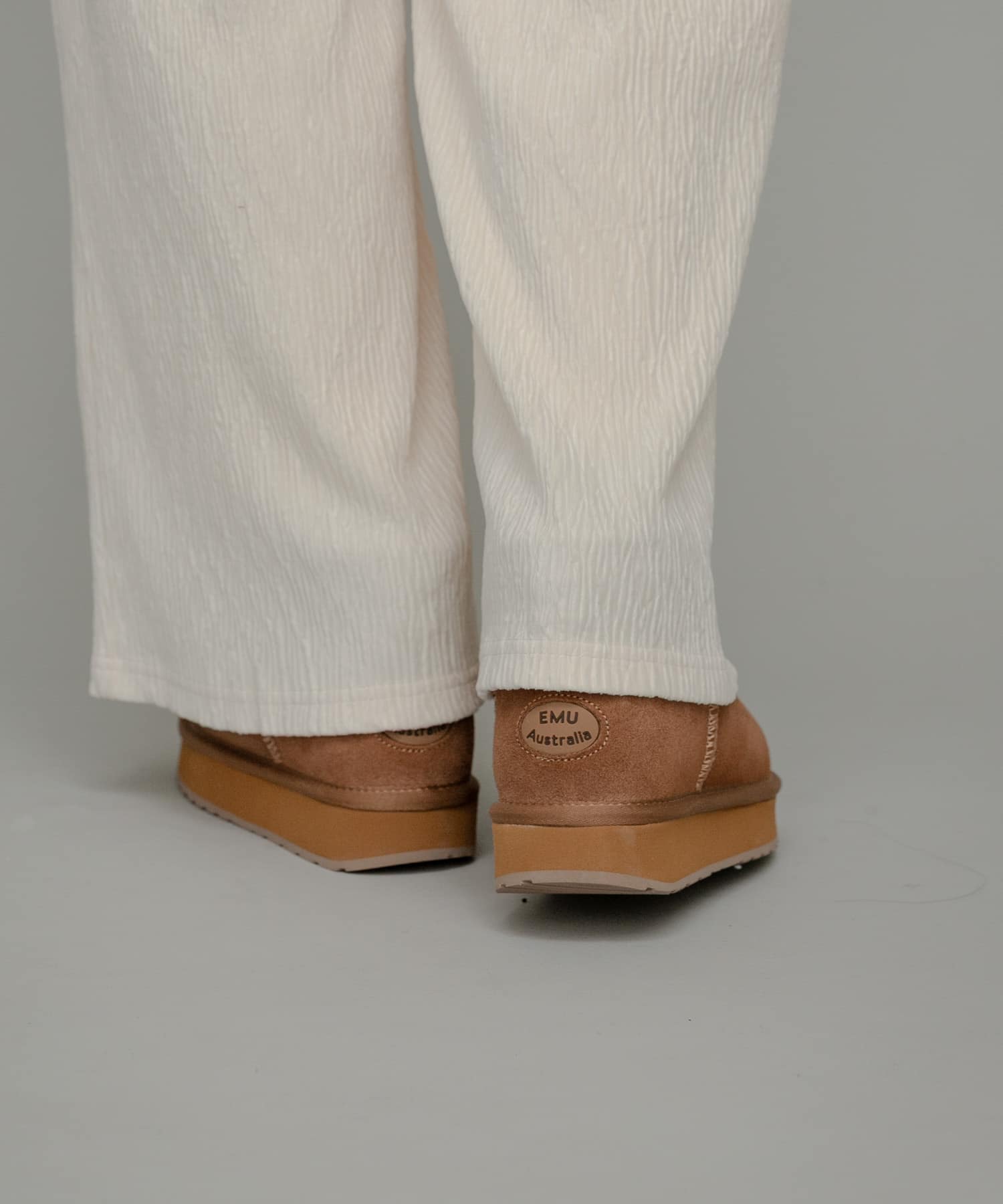 EMU　PLATFORM MICRO WOOL Chestnut 7