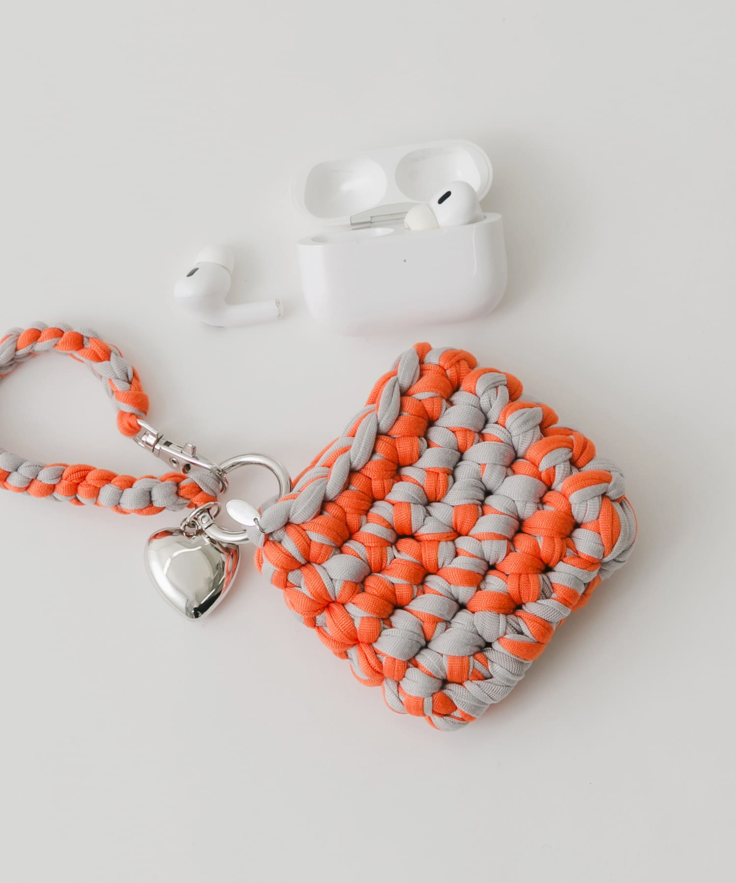 カラフルイヤホンポーチ ORG -