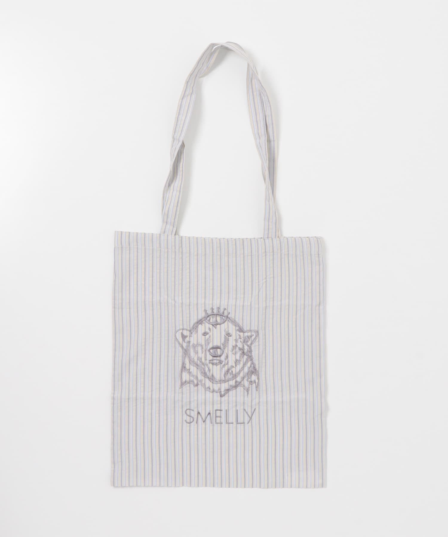 MELLYトート BEG.STRIPE -