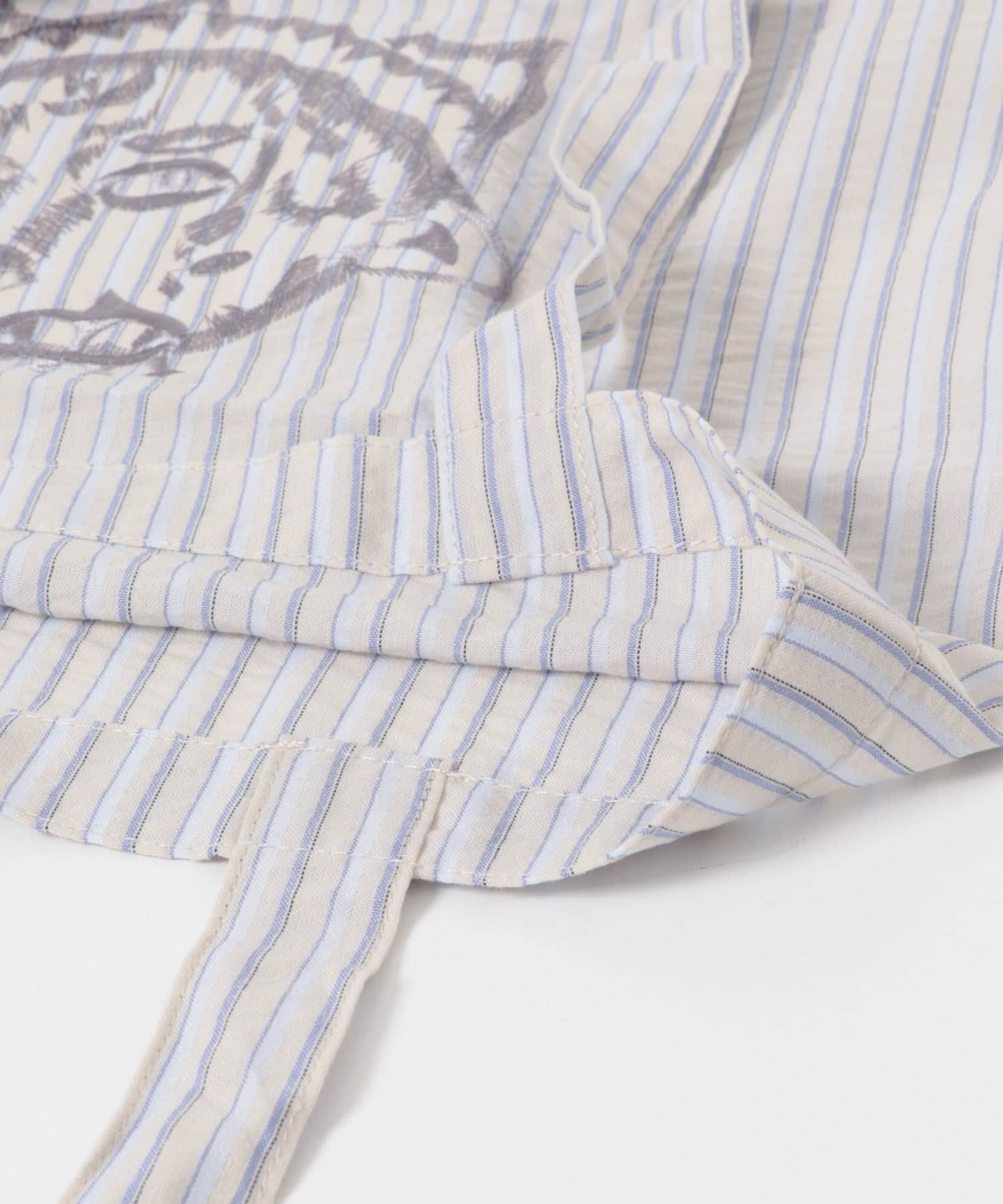 MELLYトート BEG.STRIPE -