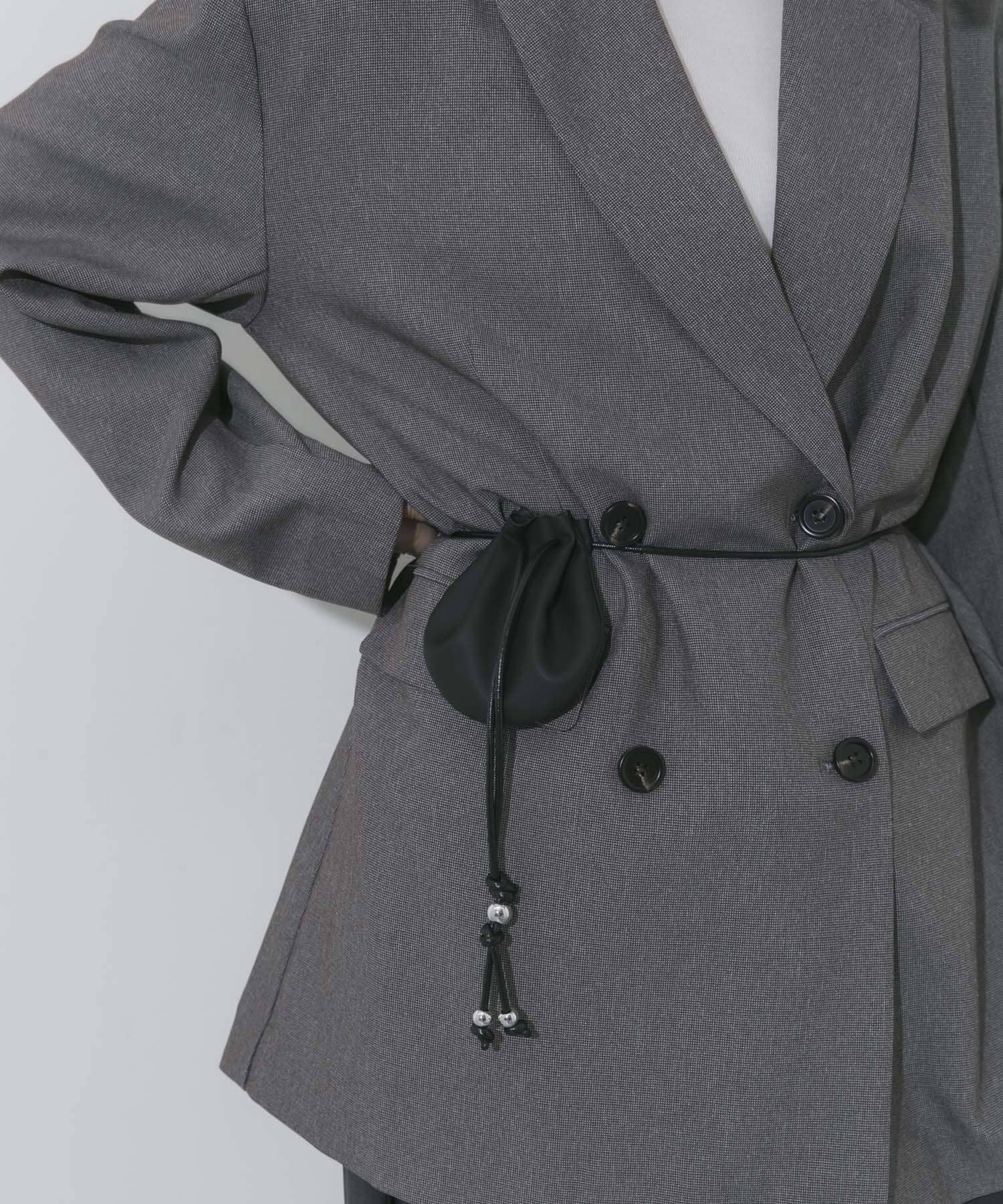 サークルネックポーチ