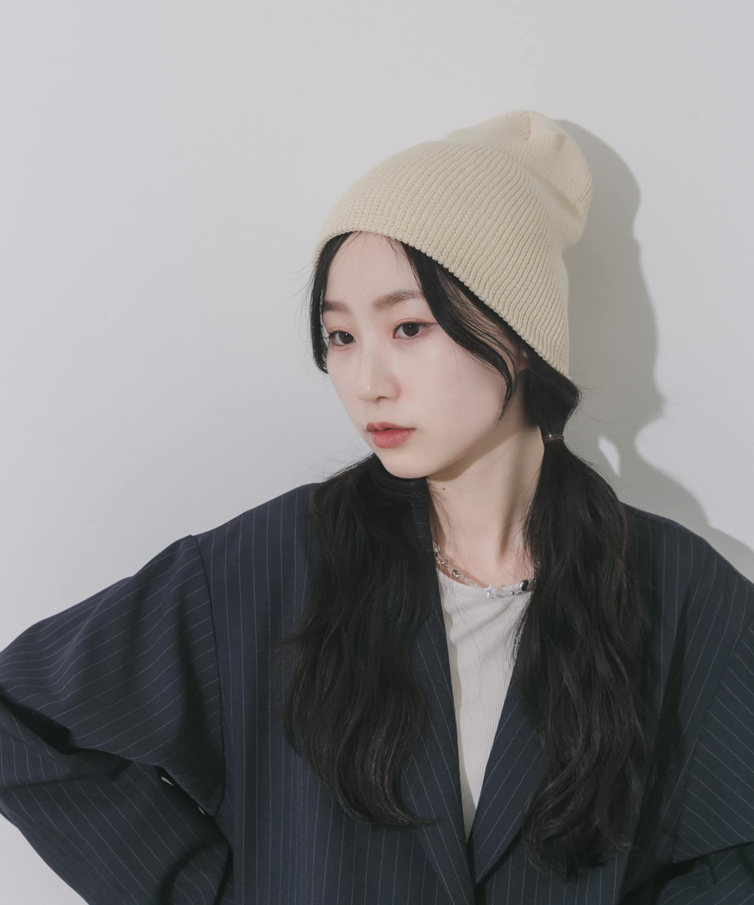 コットンリブビーニー IVO -