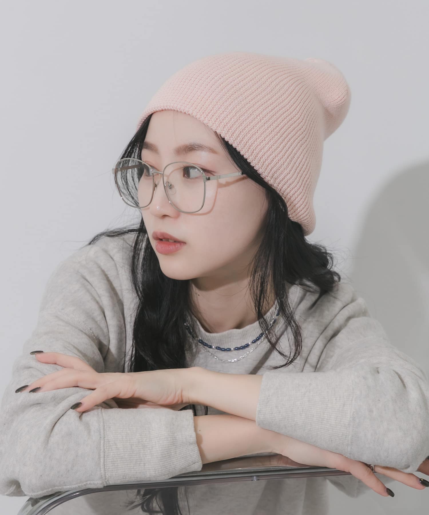 コットンリブビーニー