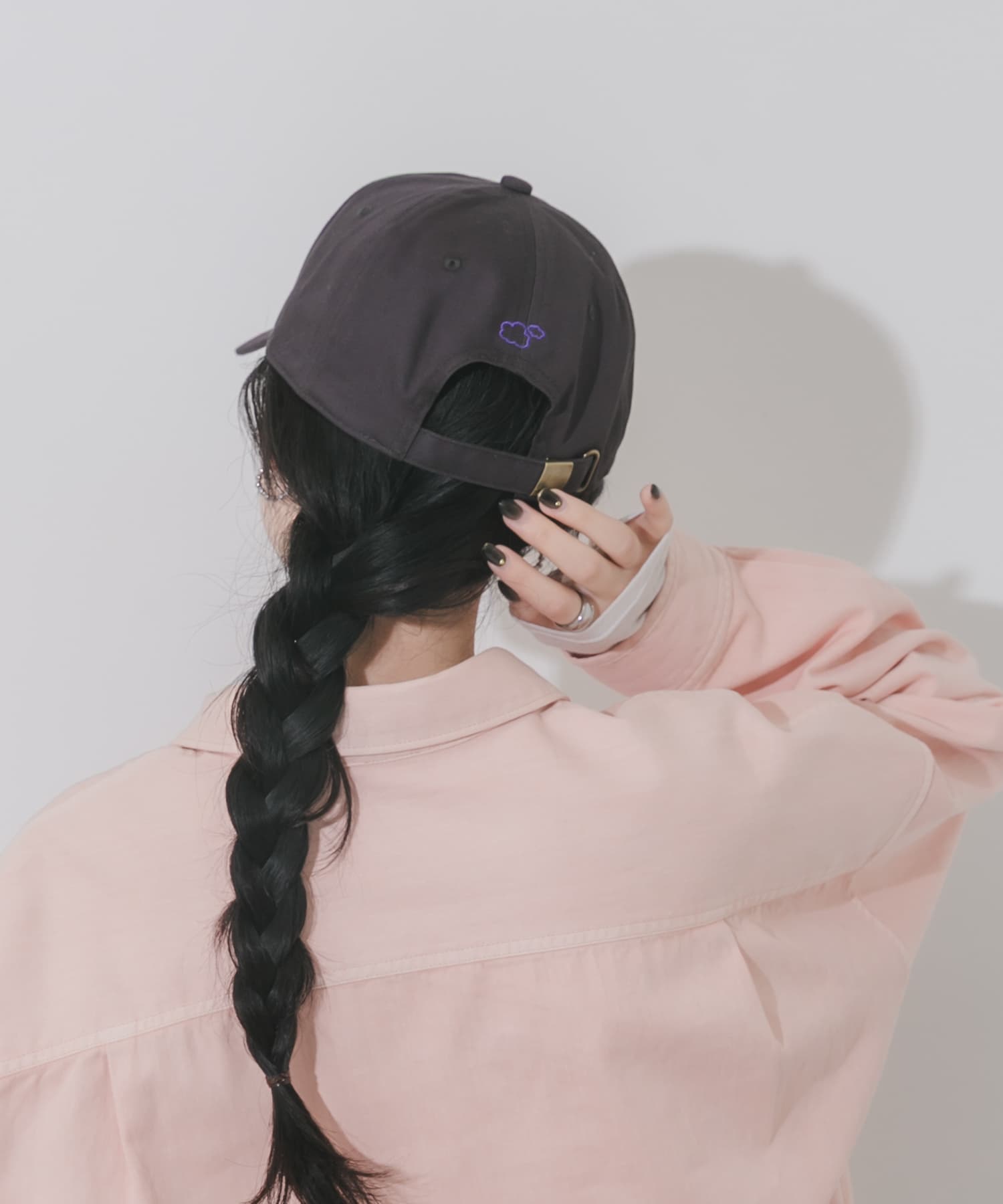 weatherロゴキャップ CGY -