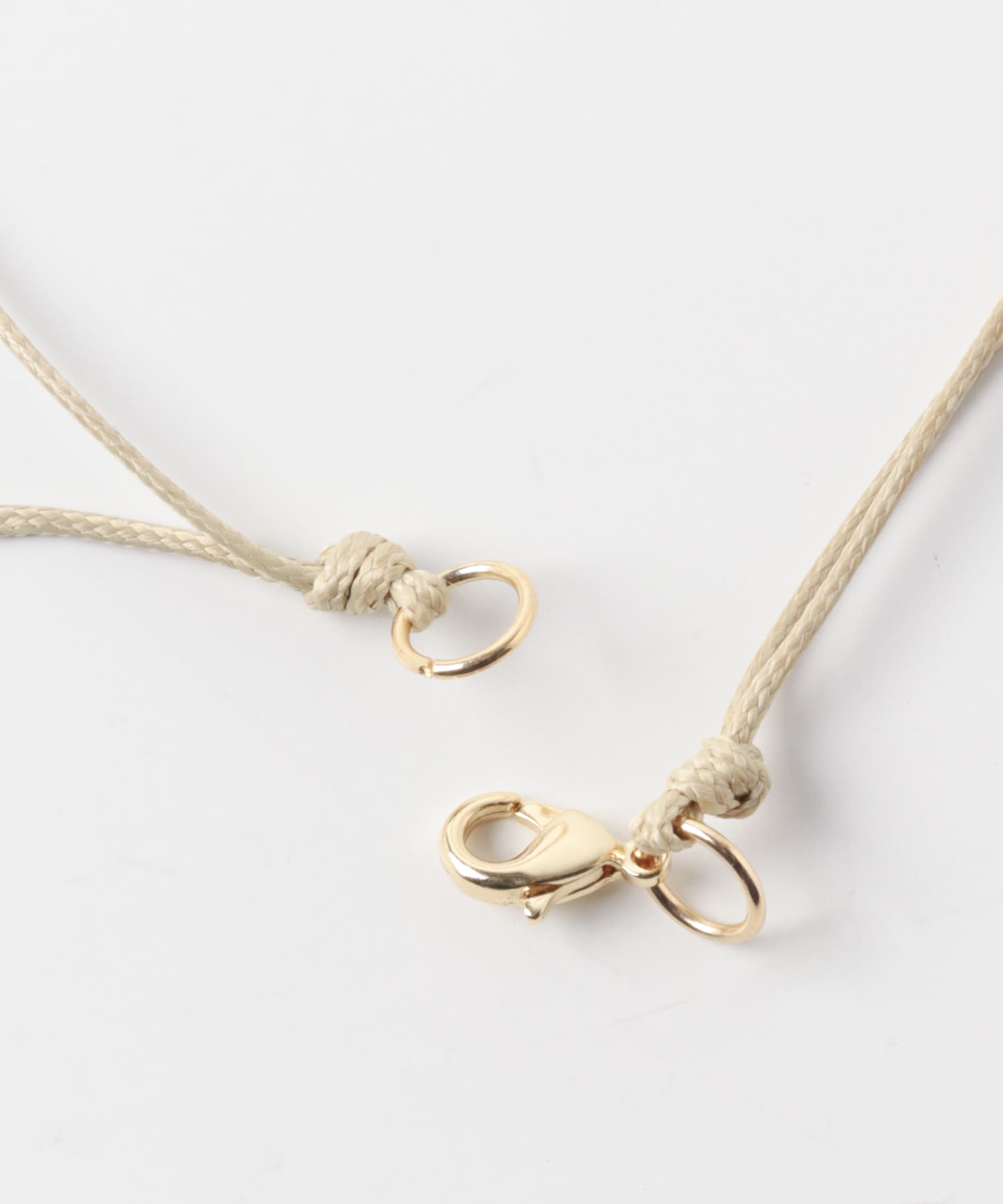 ハートトップ2セットネックレス LBE/GD -