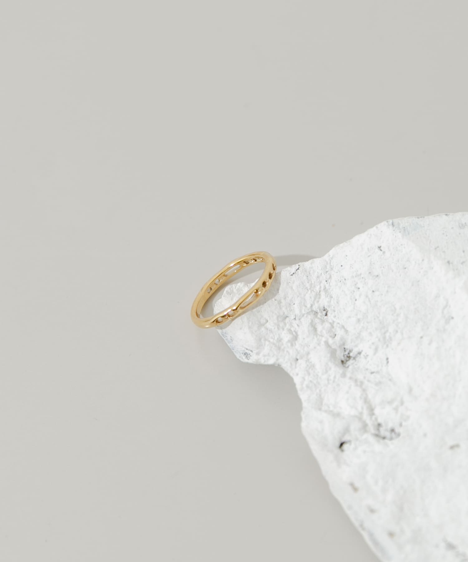 ステンレスチェーンモチーフリング