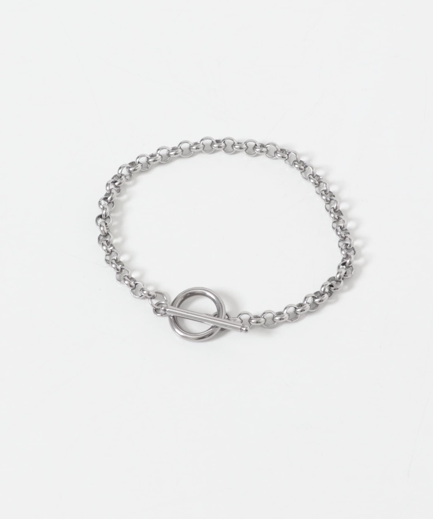 ステンレスシンプルマンテルブレスレット SLV -