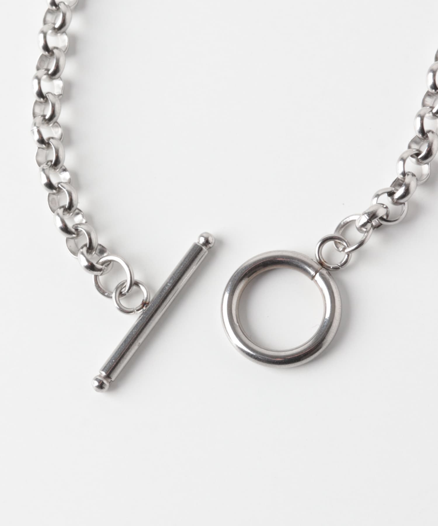 ステンレスシンプルマンテルブレスレット SLV -