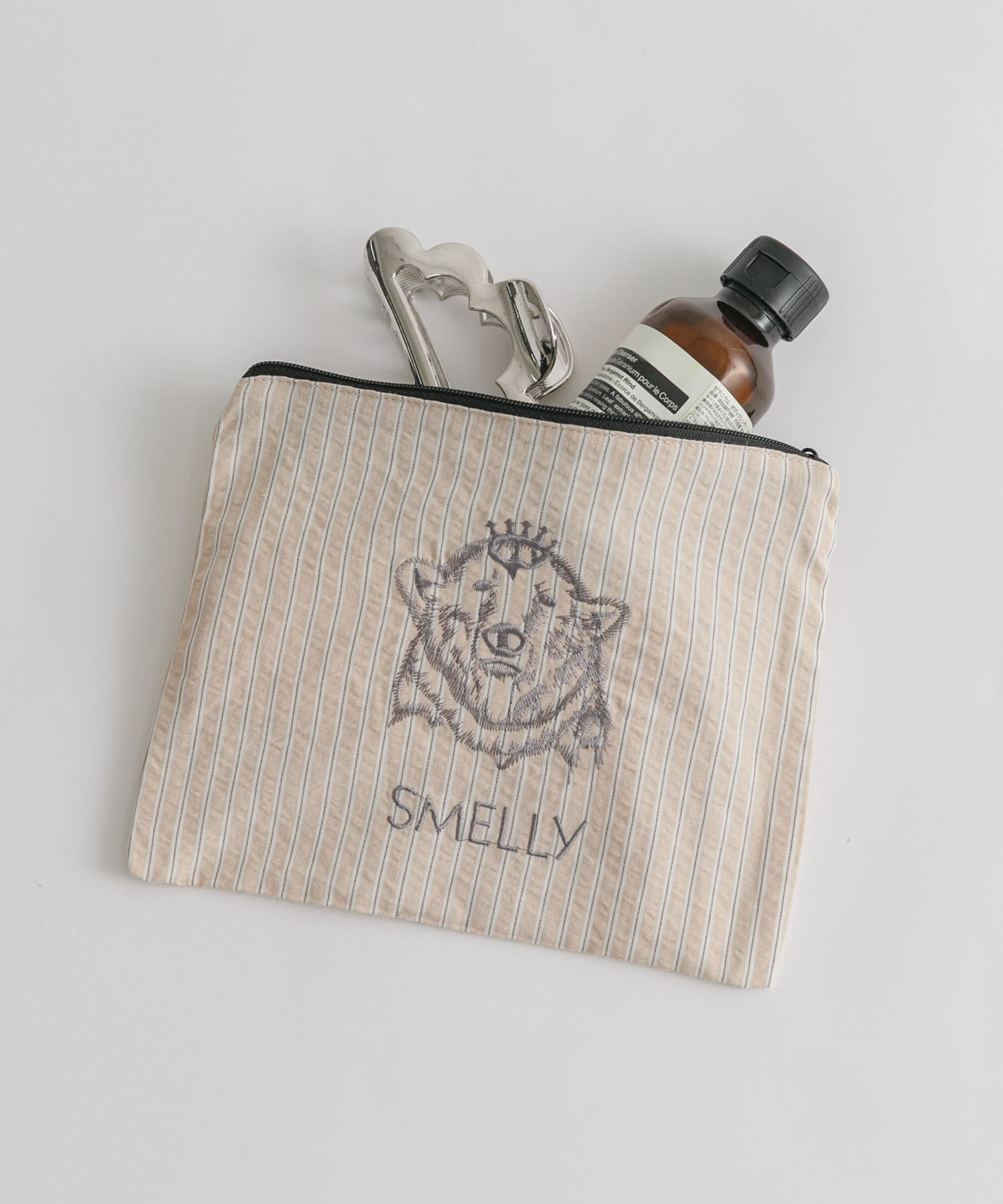 MELLYポーチM STRIPE -