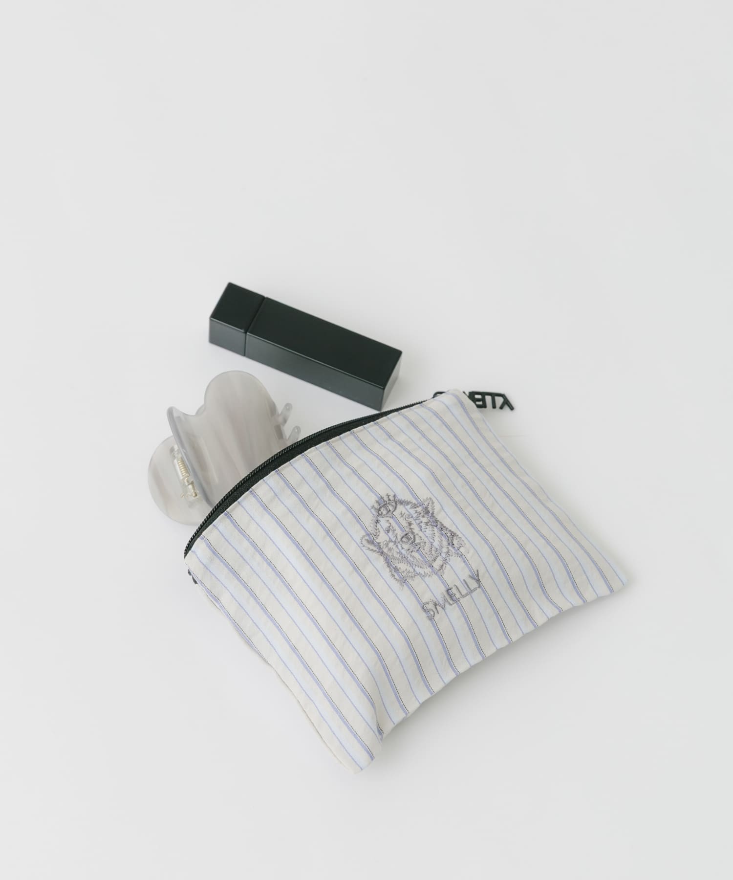 MELLYポーチS BEG.STRIPE -