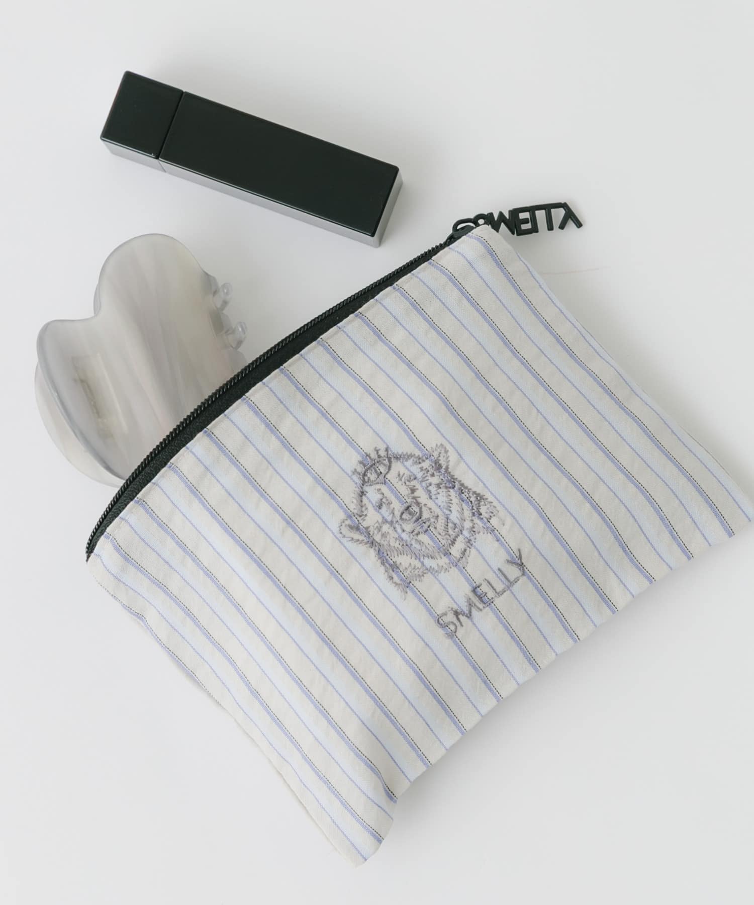 MELLYポーチS BEG.STRIPE -