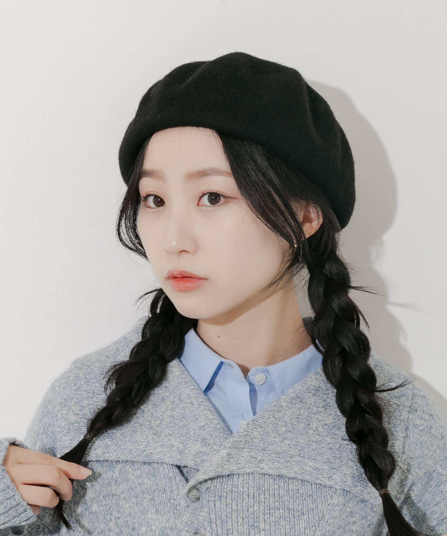 シンプルバスクベレー BLK -