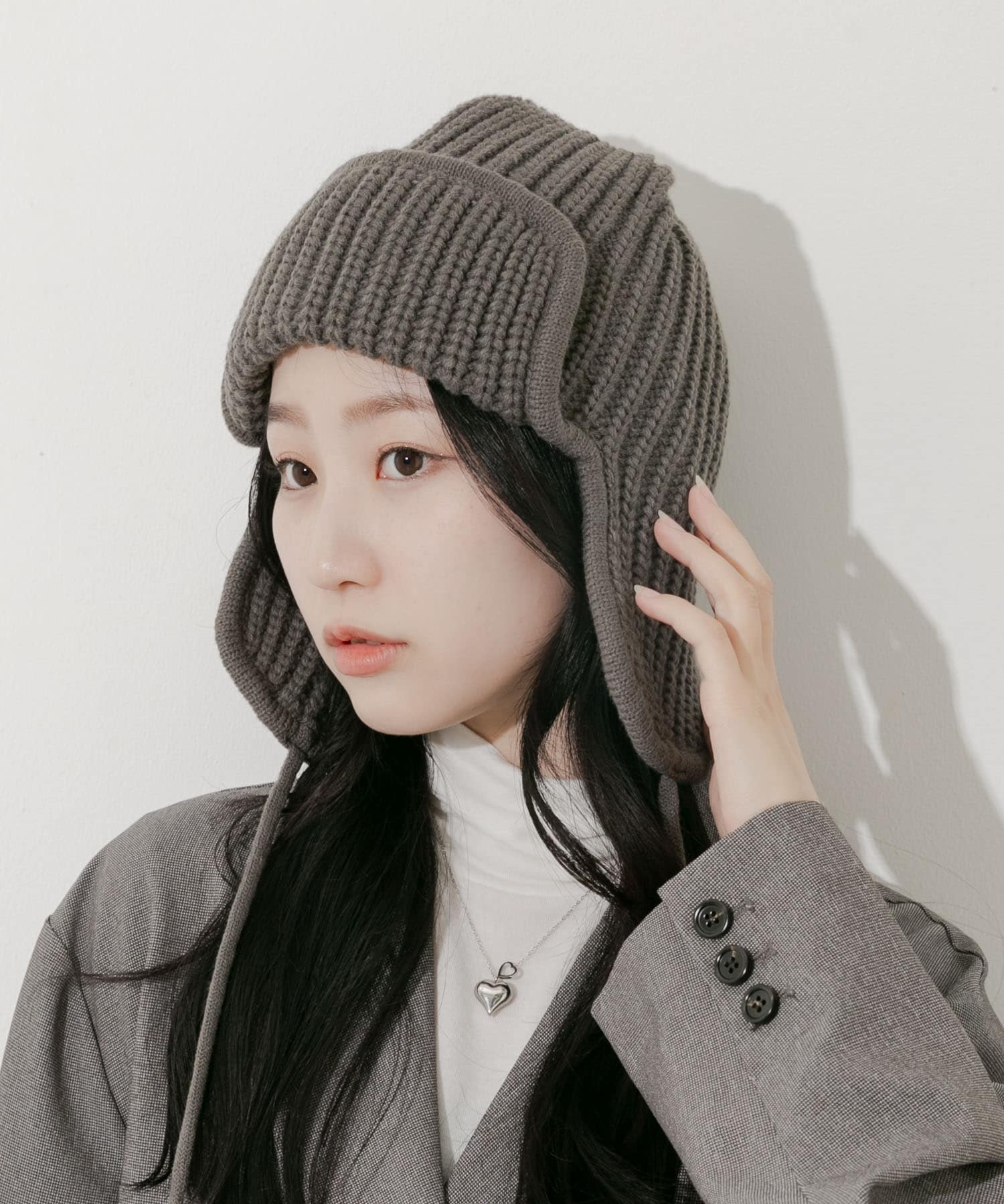 リブニットフライトキャップ MOC -