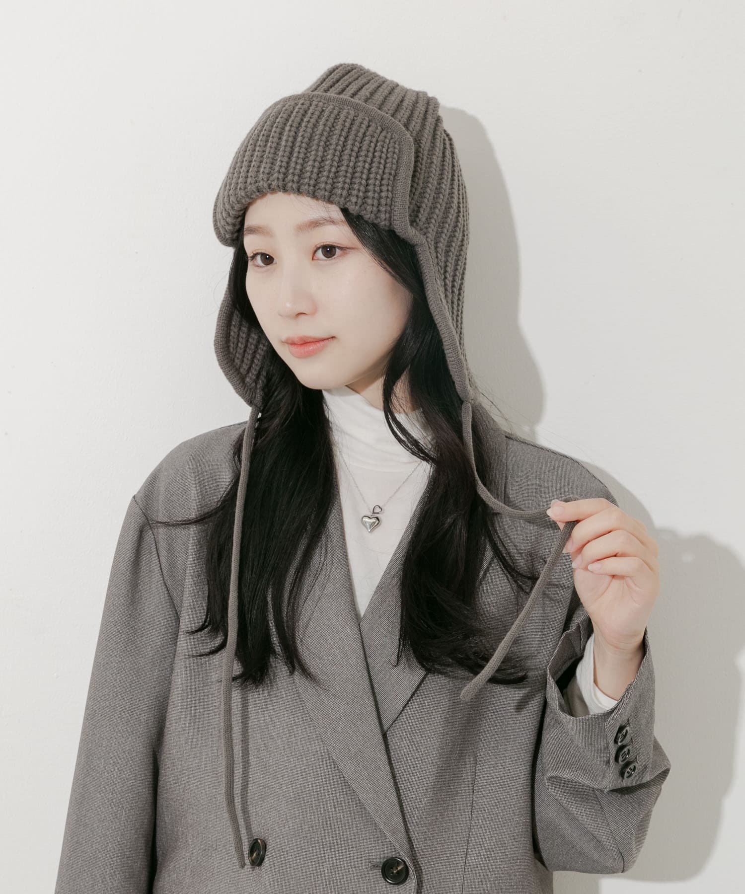 リブニットフライトキャップ MOC -