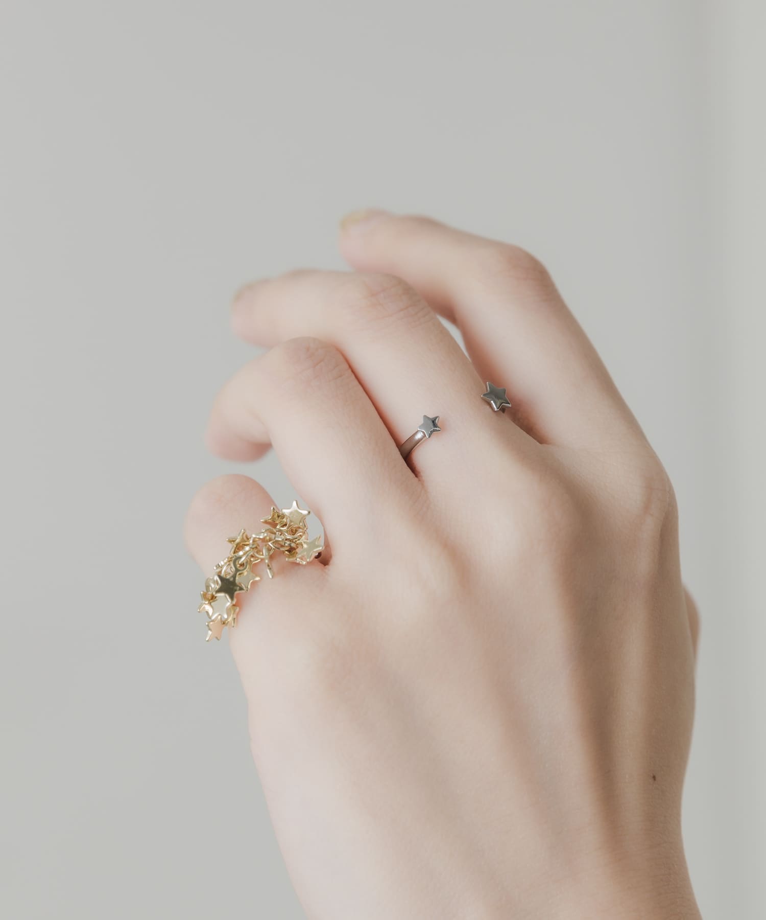 SMELLY so' square carnelian ring(11 GD/RE): アクセサリー
