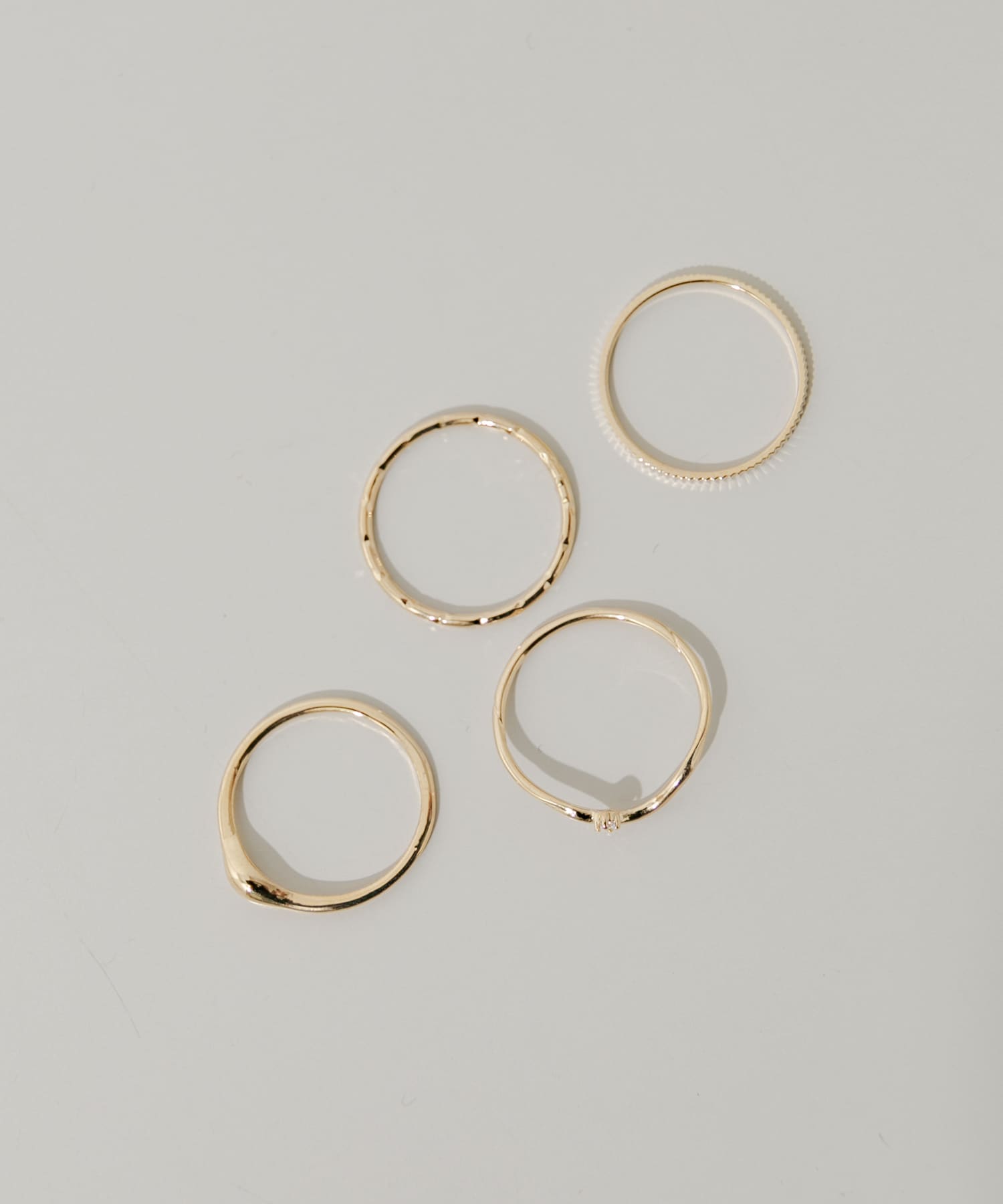 4セットリング GLD -