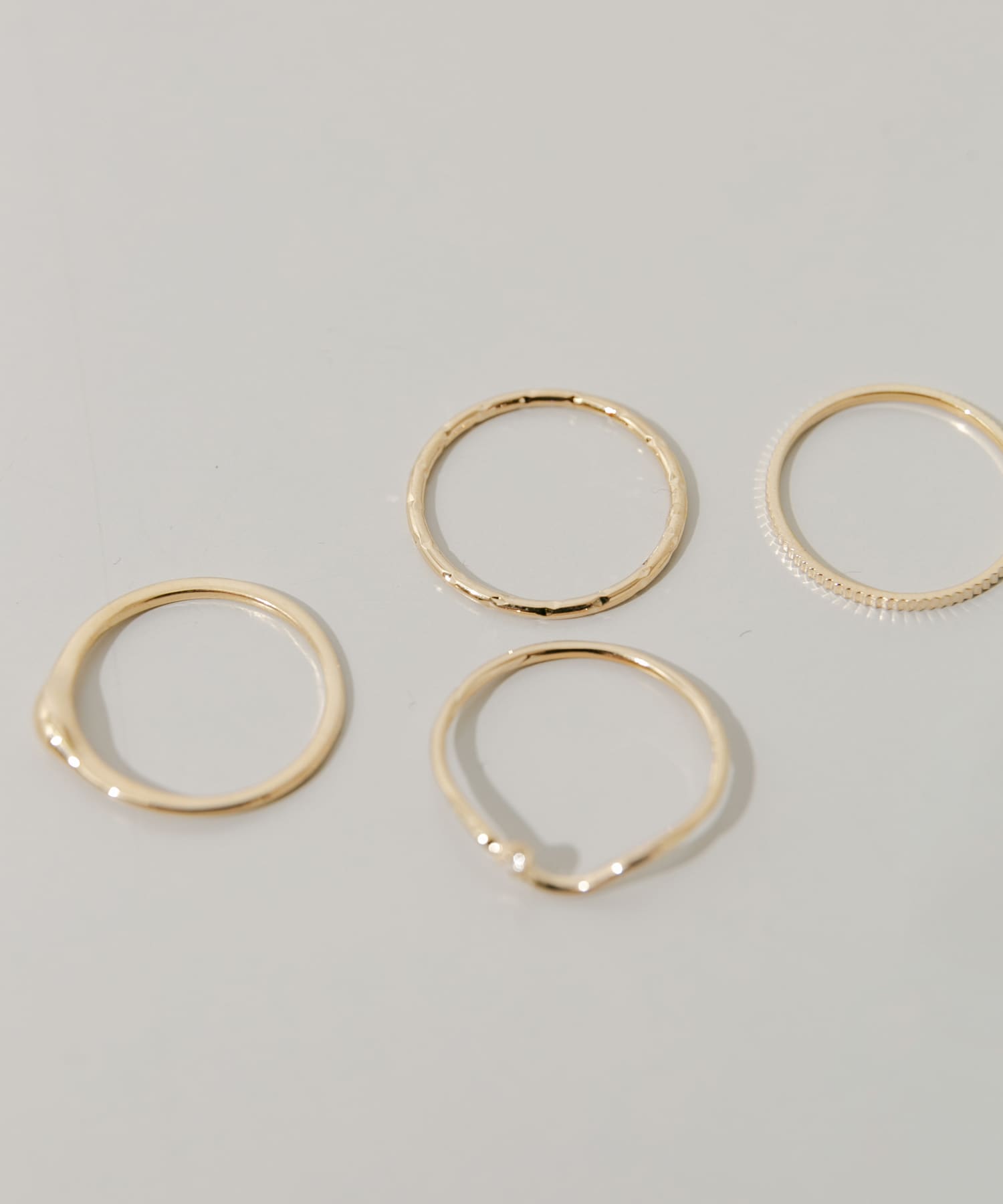 4セットリング GLD -