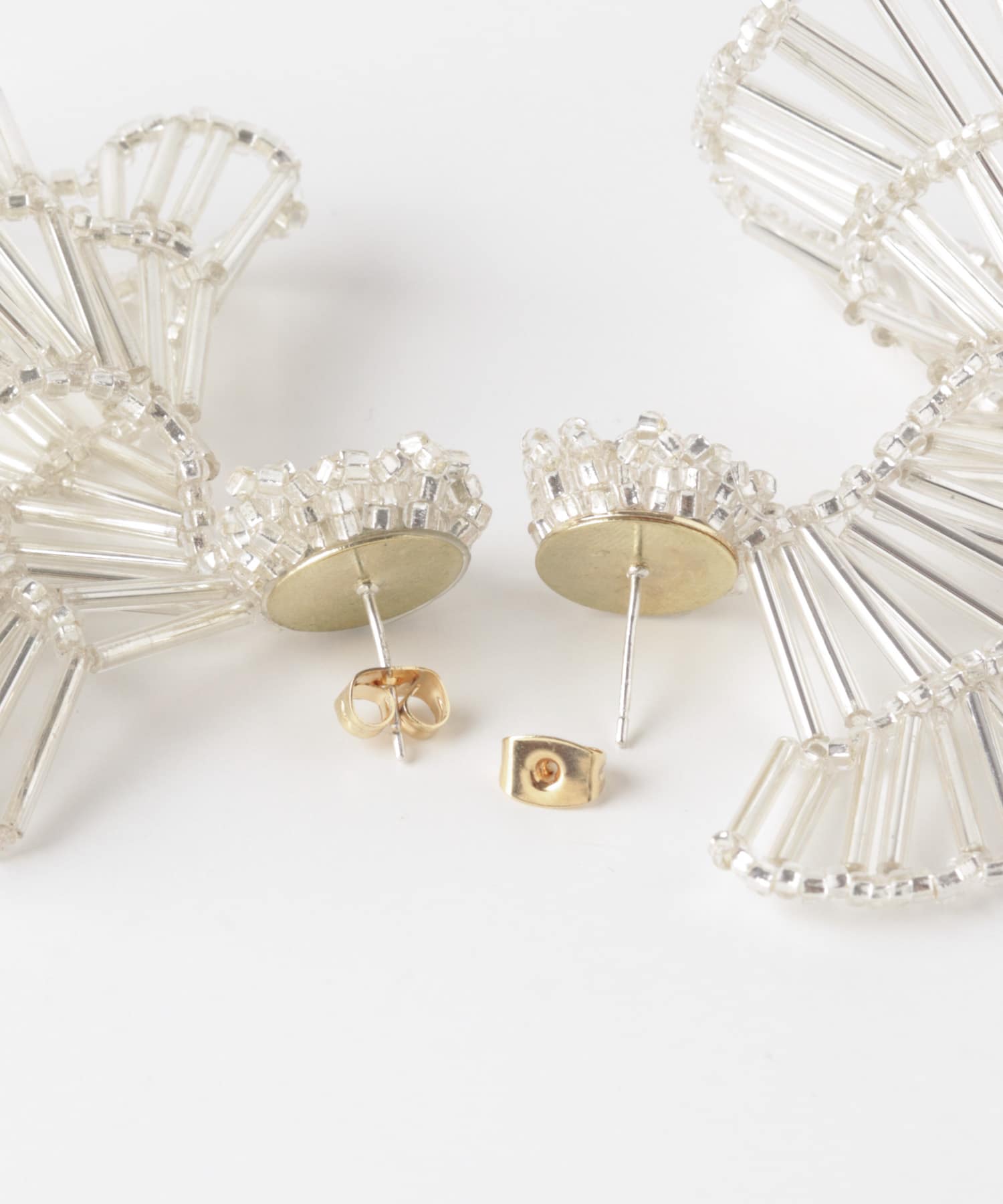 スパイラルビーズデザインピアス(- SLV): アクセサリー｜URBAN