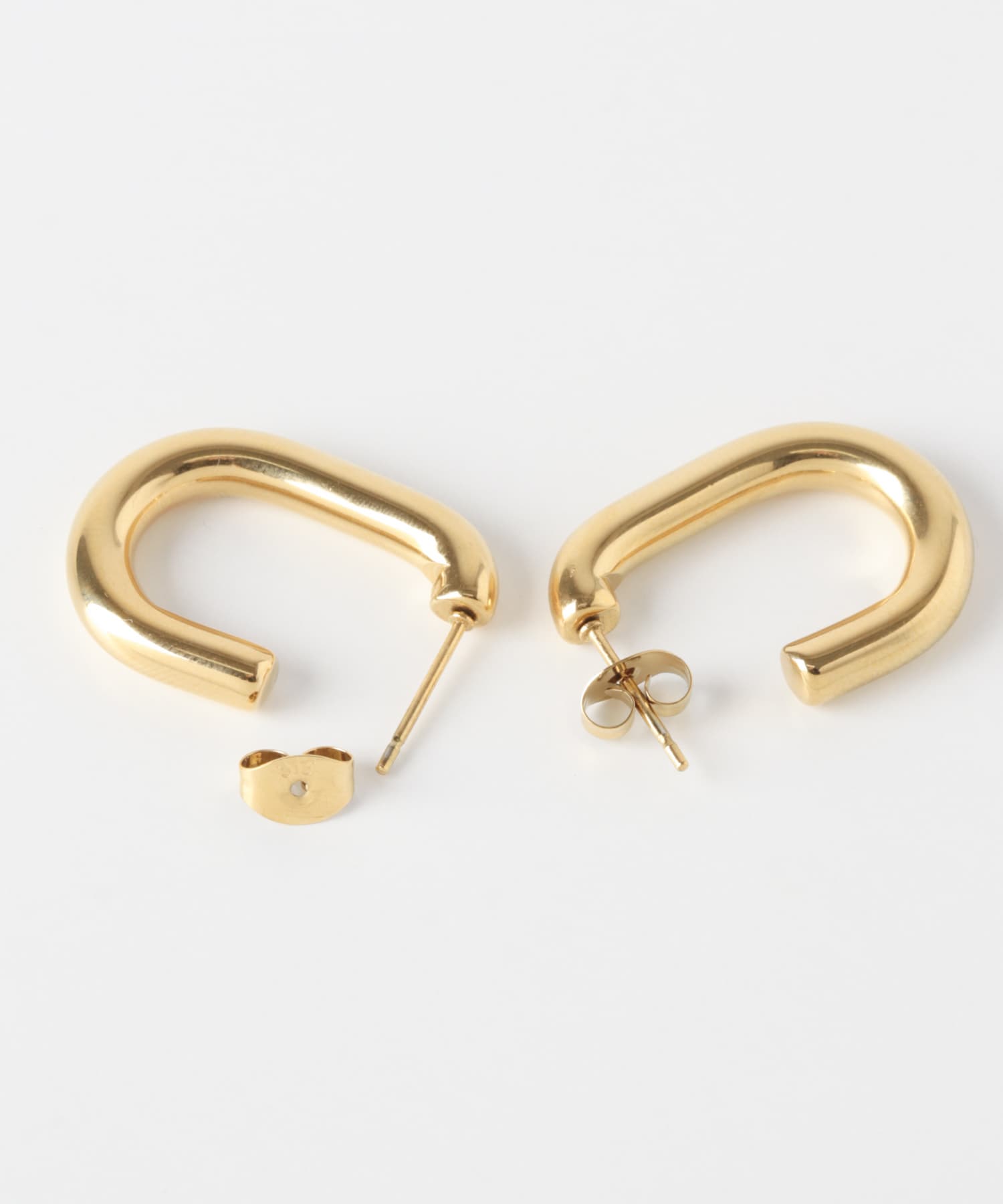 ステンレスカーブラインピアス GLD -