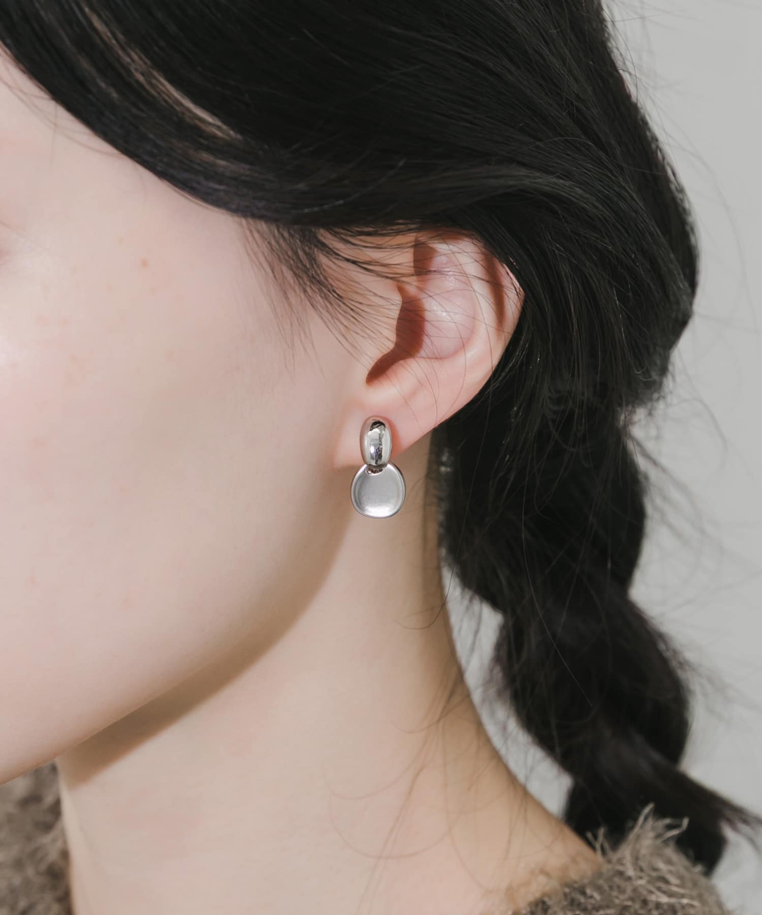 コンビメタルイヤリング