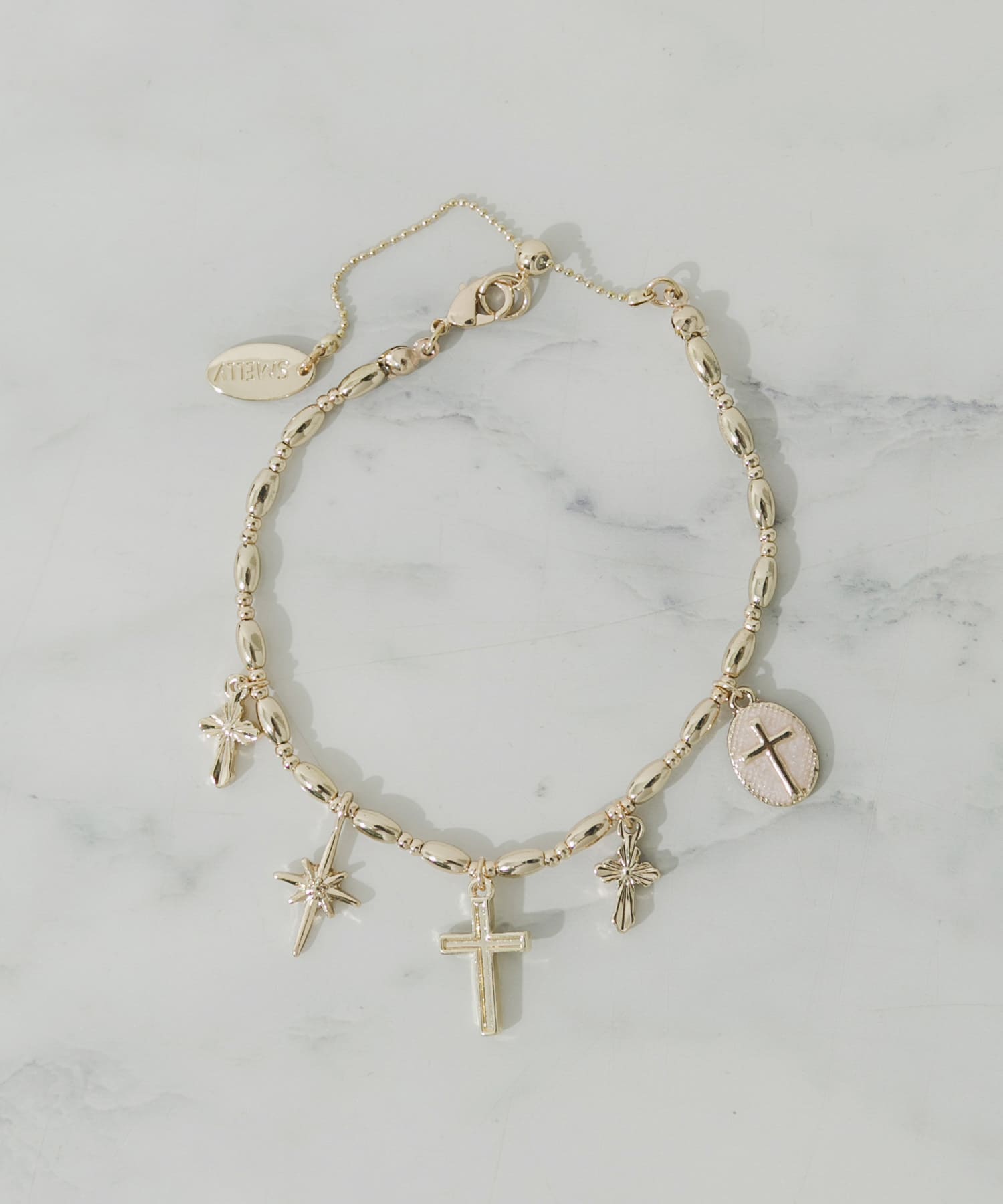 クロスチャームブレスレット